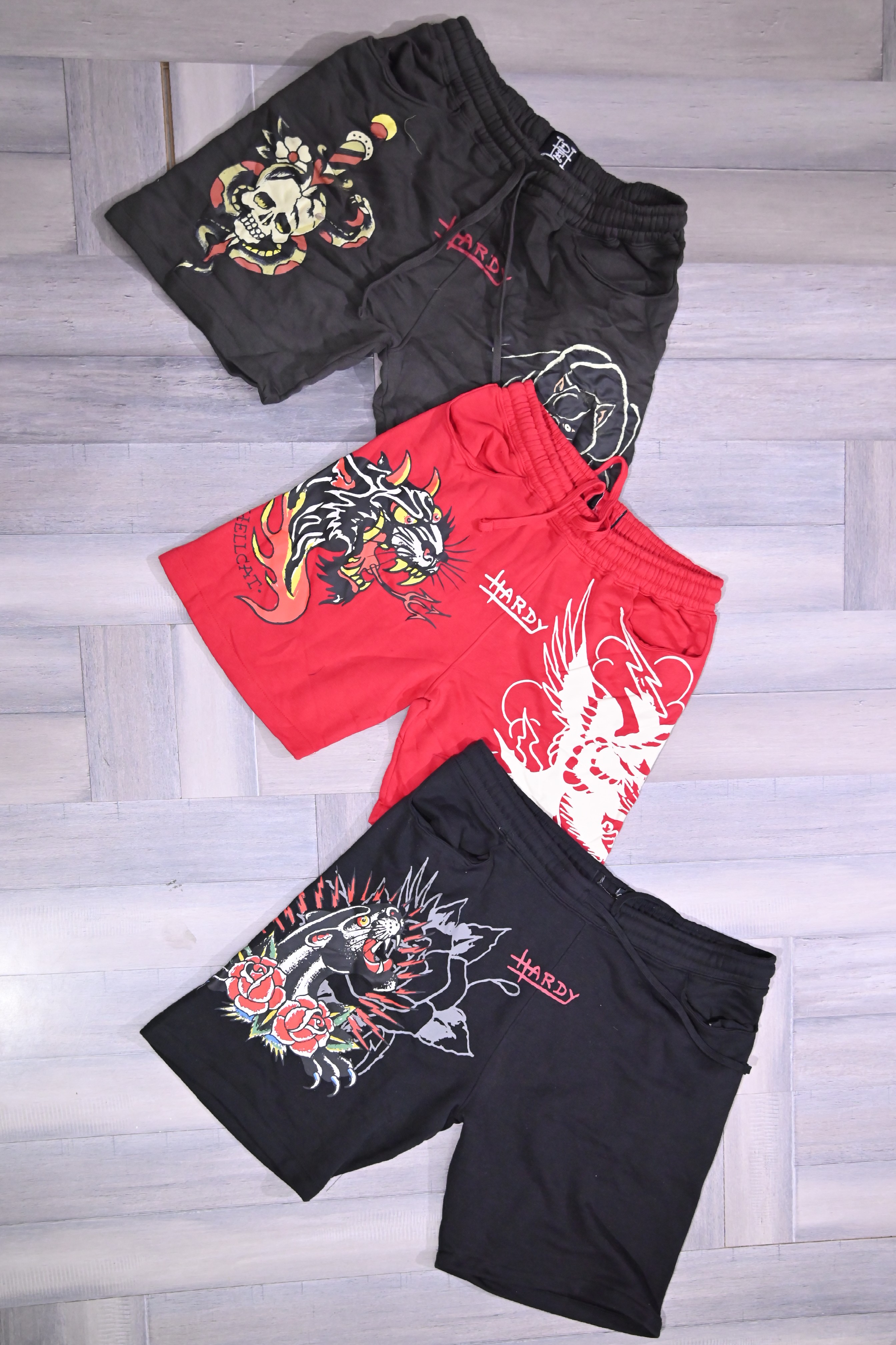Ed Hardy Men's Shorts, Mix Colors