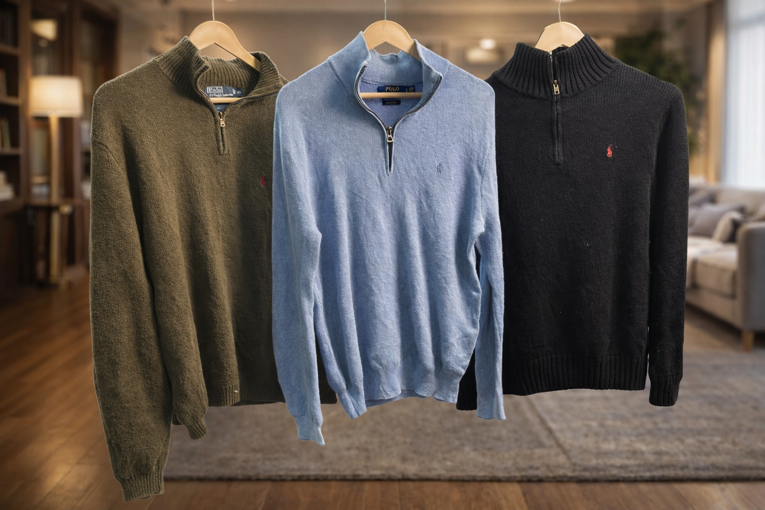 Ralph lauren 1/4 zips 01