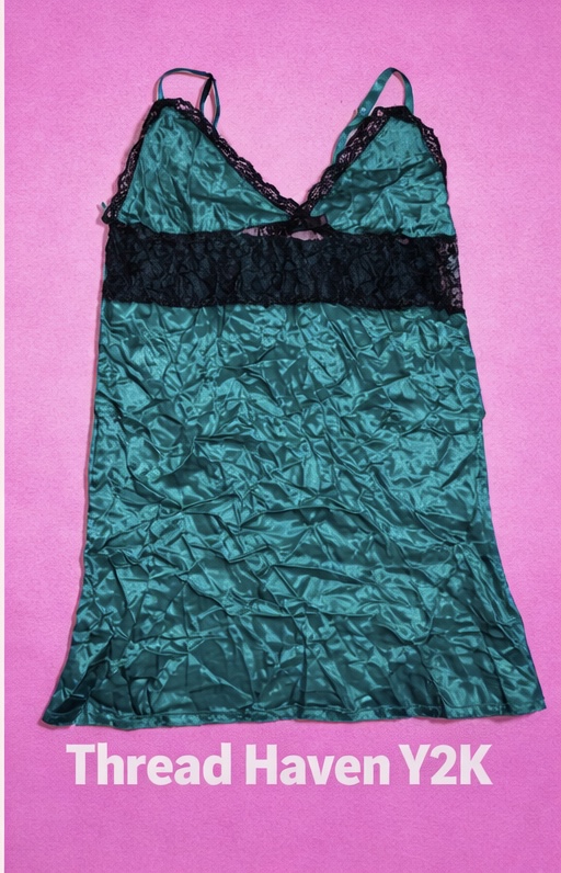 TH # 30 Y2K CamisoleSatin Slip Dress