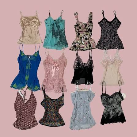 Y2K セクシーカミソール
