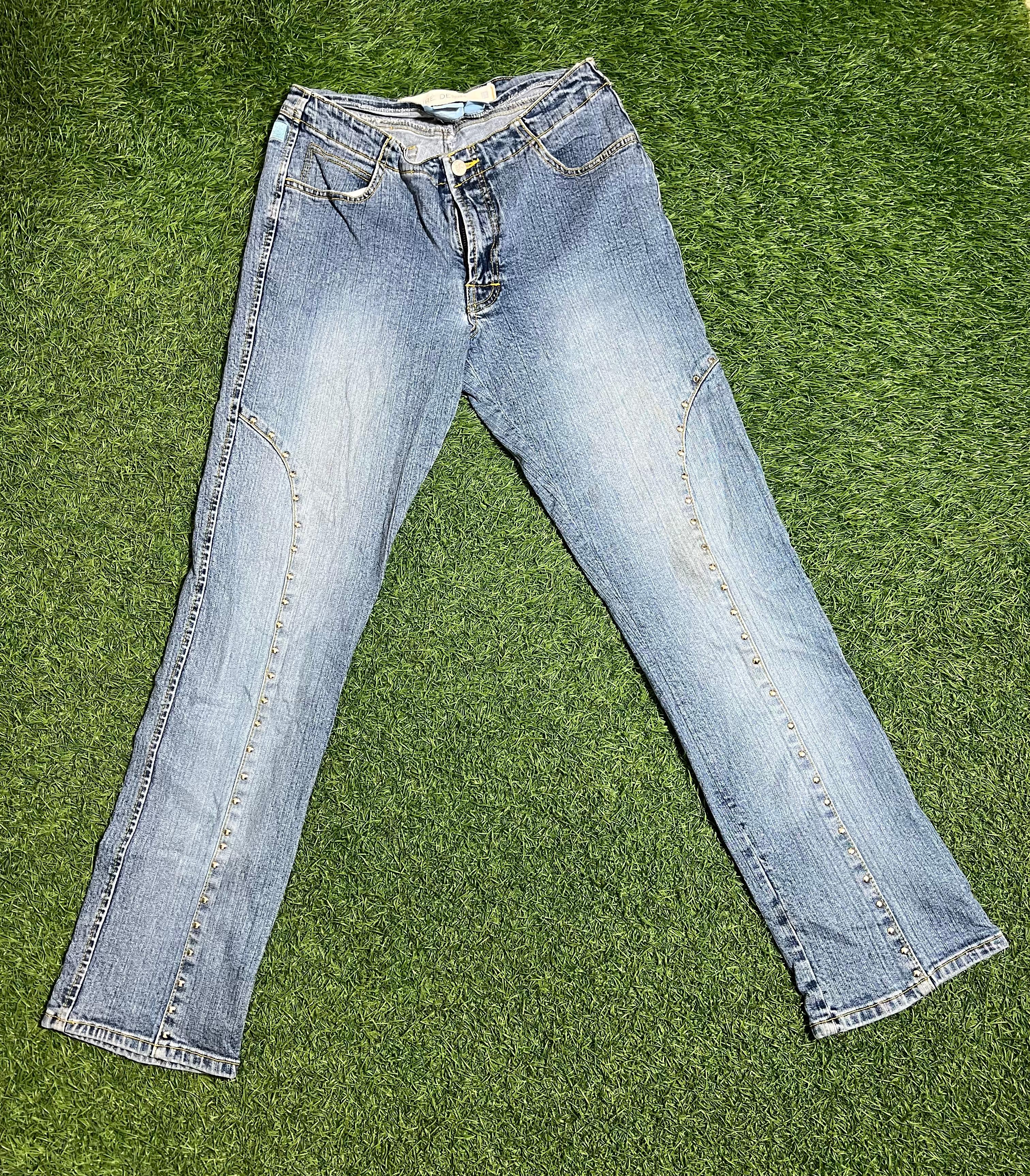 Y2k embellished flares jeans F_101