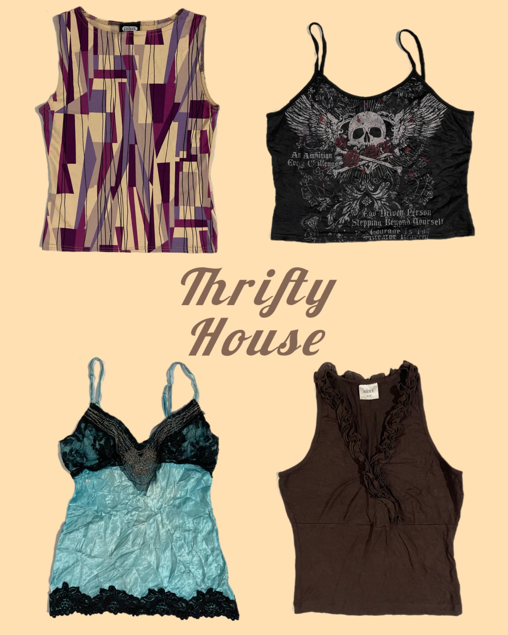 Y2K After Dark Mix Tops(TH/208)