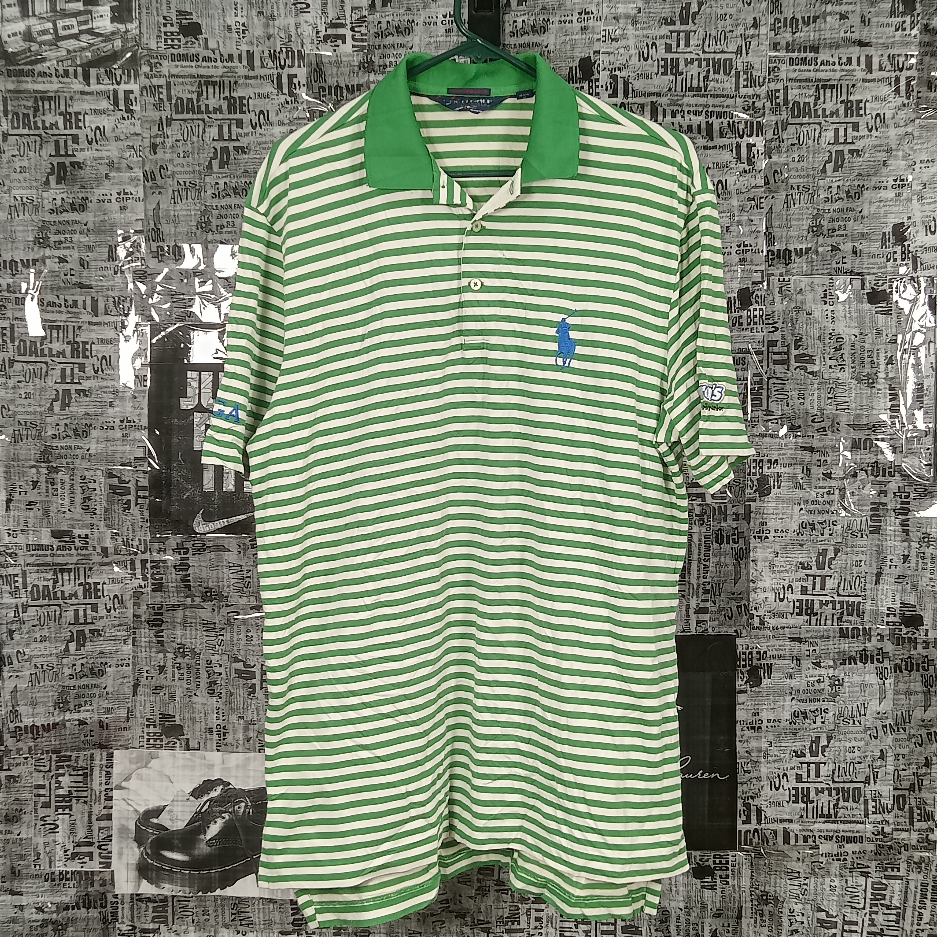 RALPH LAUREN POLO SHIRTS & CREW NECK- BU..