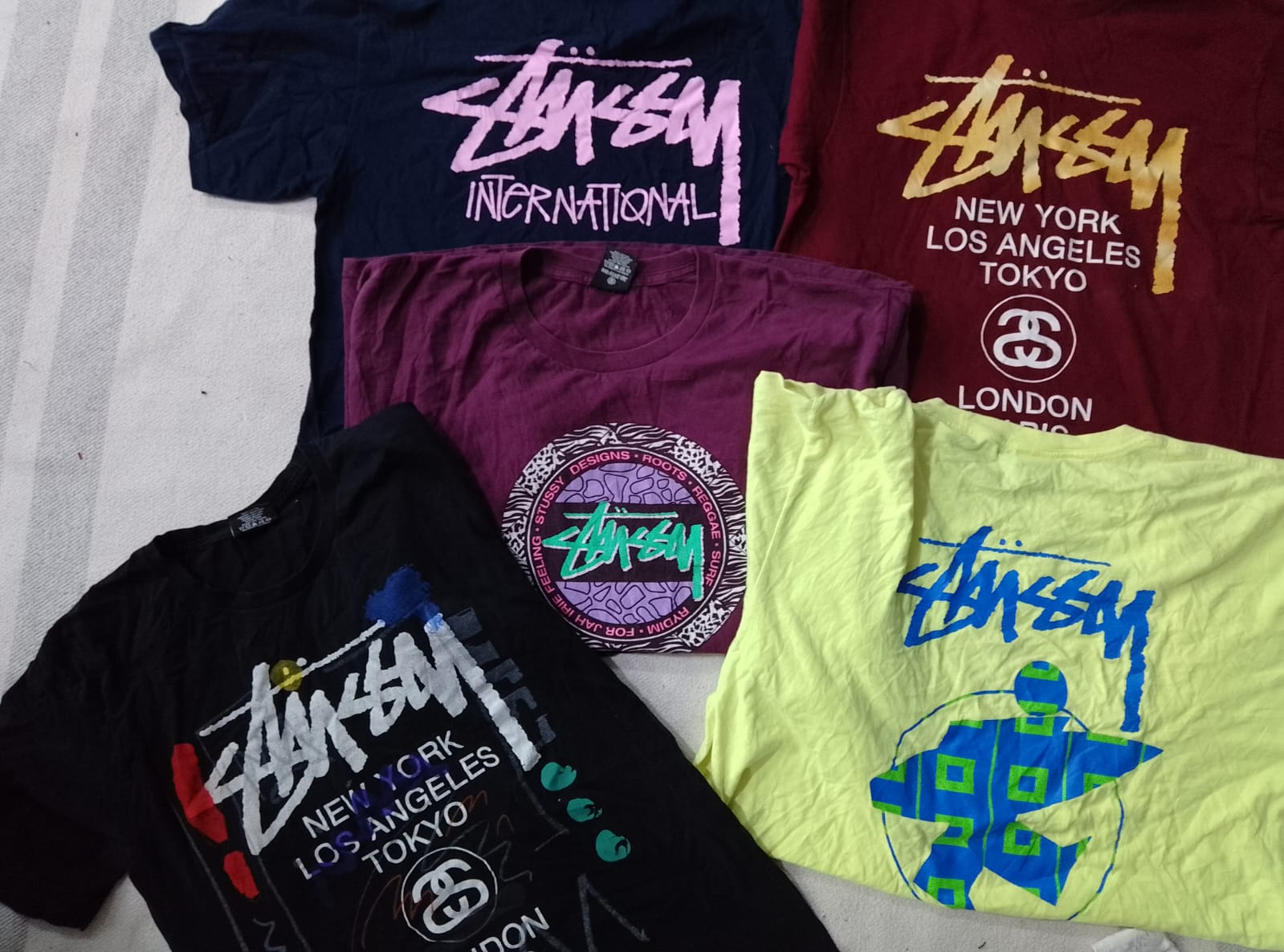 CR6521 Vintage Stüssy T-Shirts