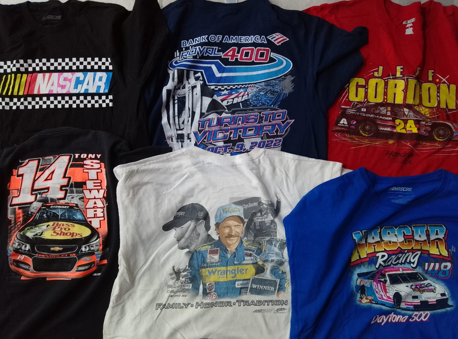 CR6524 Vintage NASCAR T-Shirts