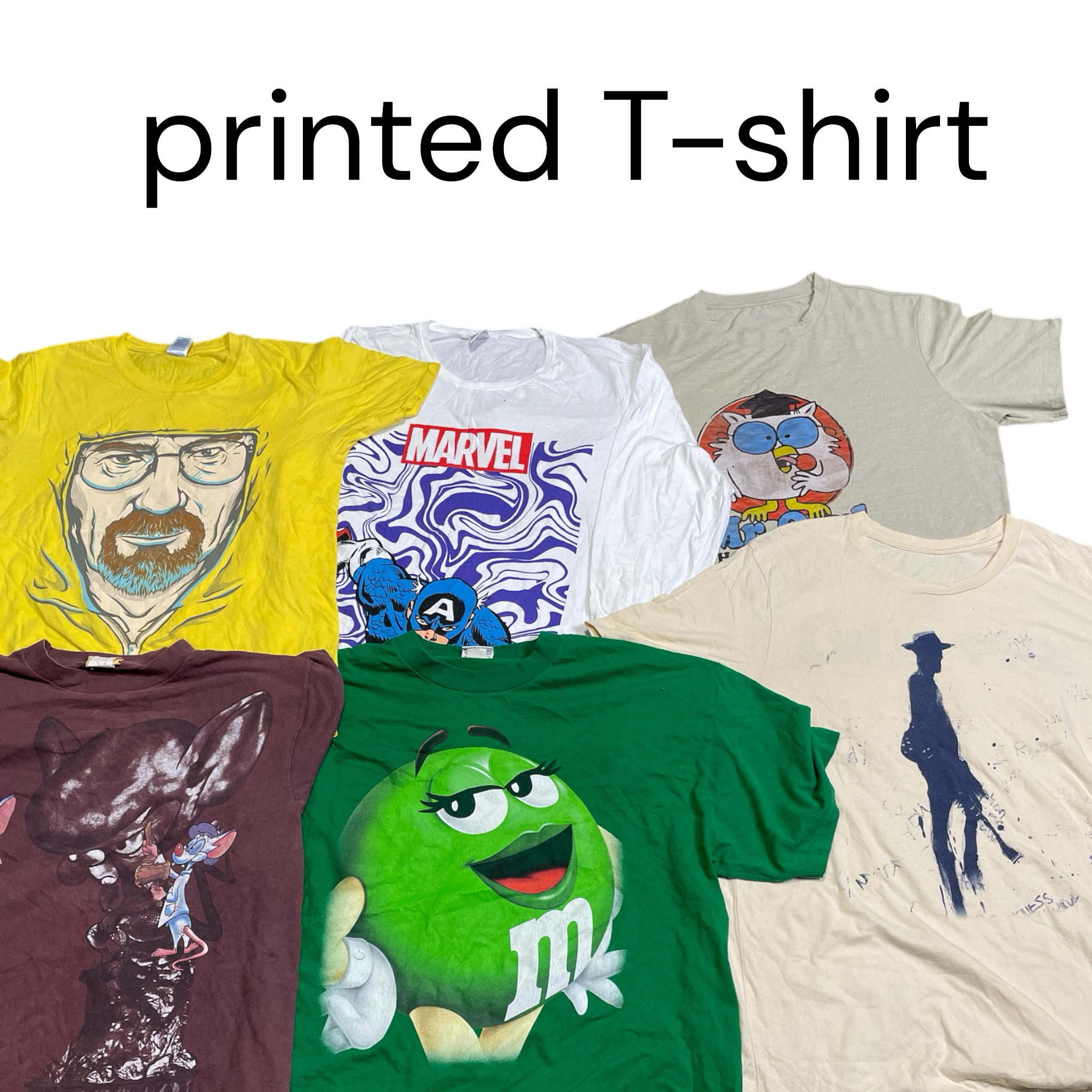 T-shirt imprimé vintage