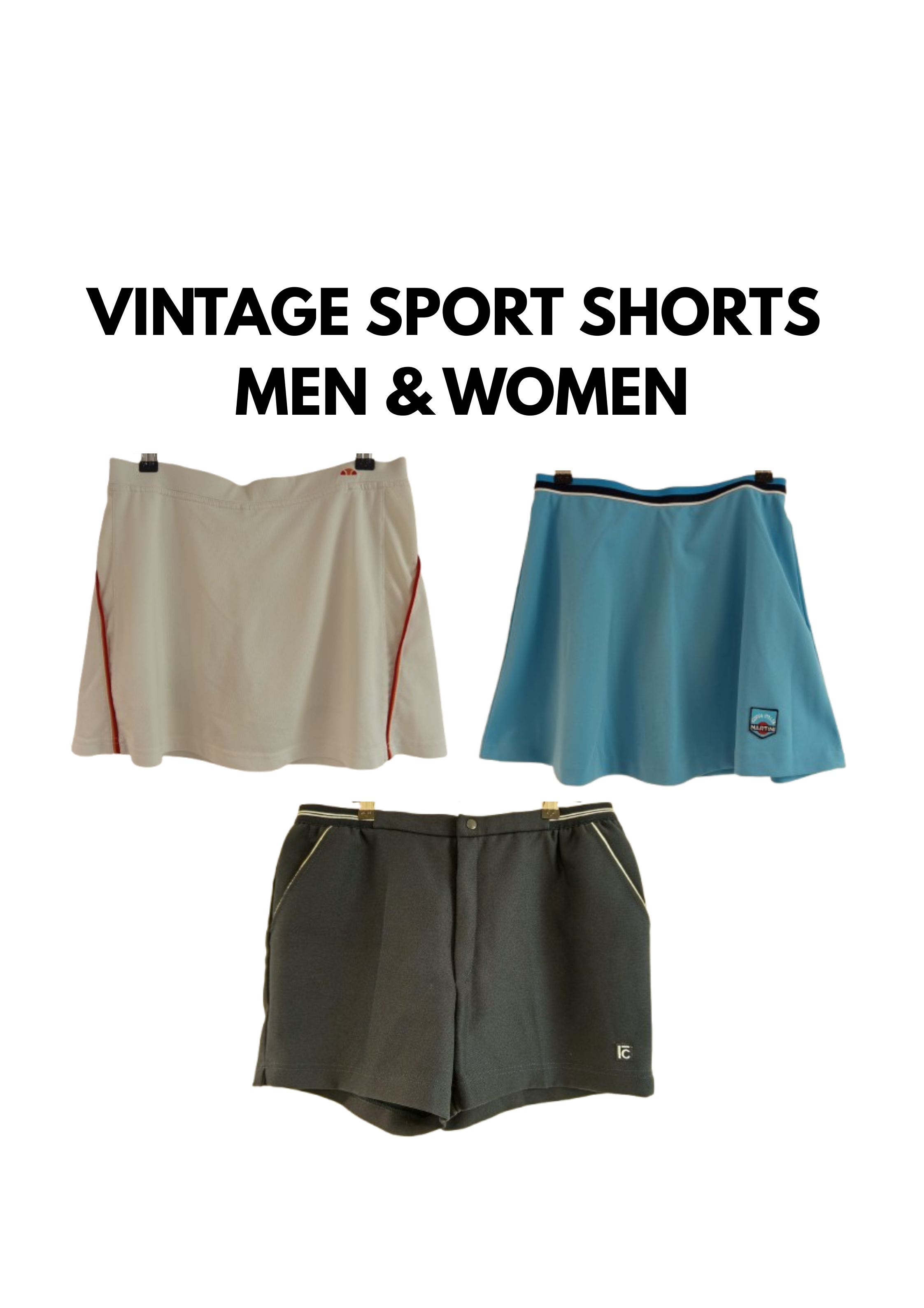 Vintage Sportshorts für Männer & Frauen