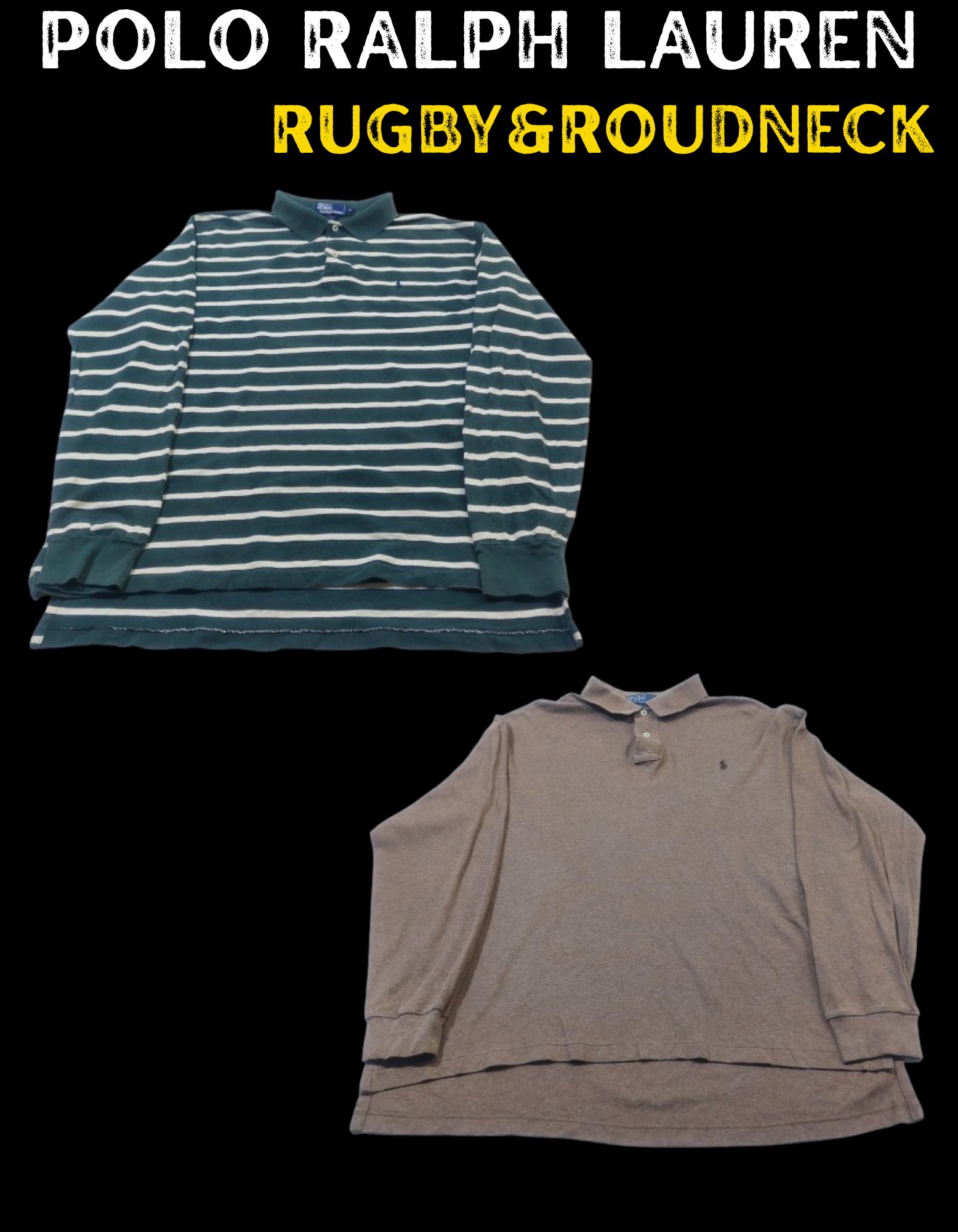 Polo Ralph Lauren Rugby & Round Neck Shirts❤️ 😍