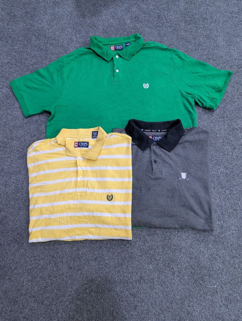 ZV1847 Chaps Collared T-Shirts