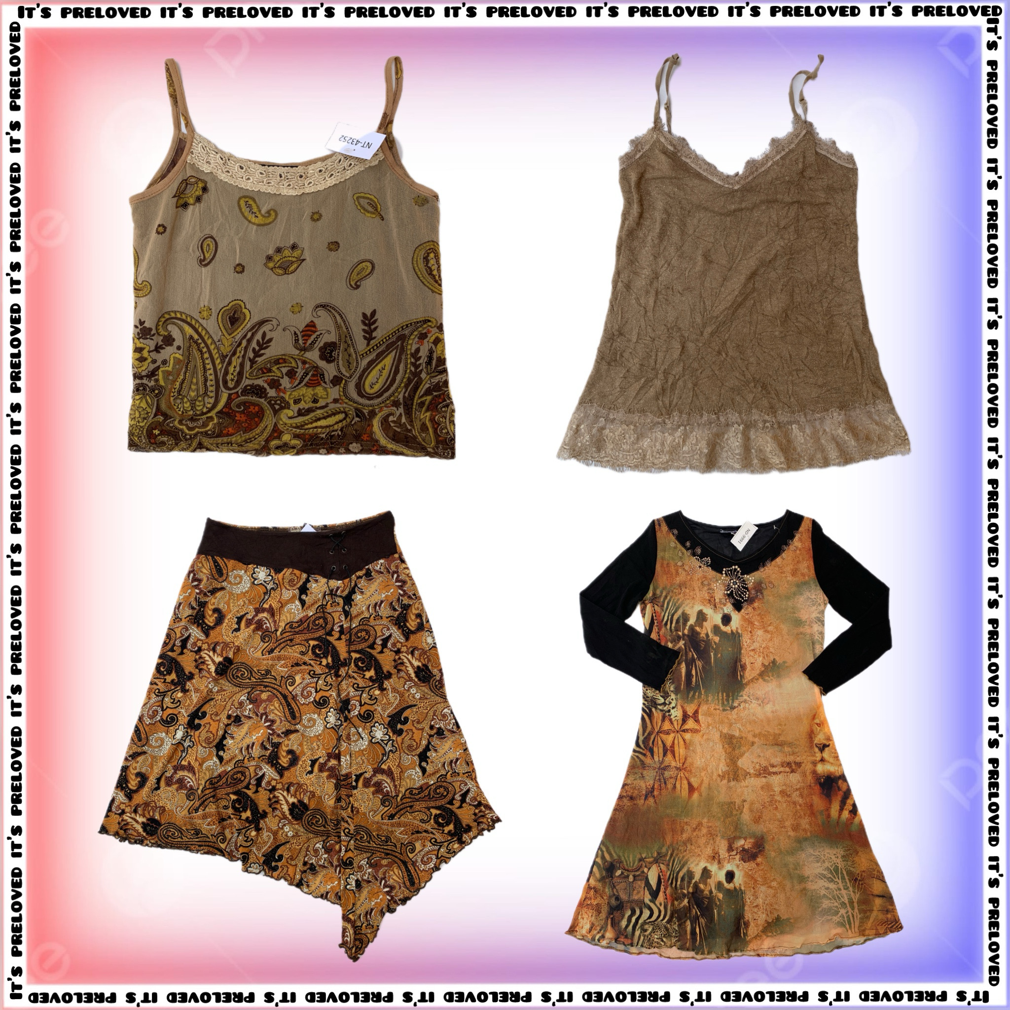 Wanderer's Way Set - tops, dresses, skirts (SS-196..