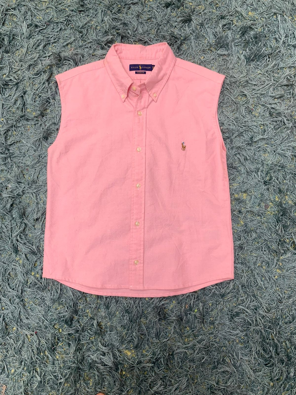 Upcycled Ralph Lauren Button Down Vest