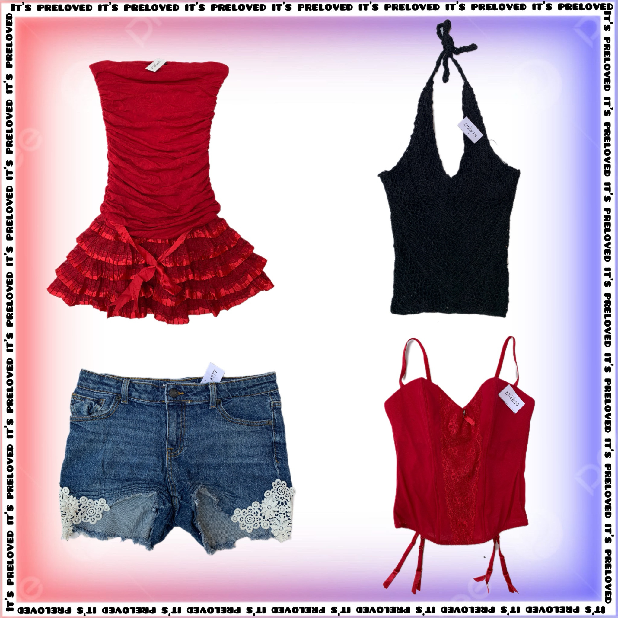 Bratz Era Collection - tops, dresses, skirts (SS-1..