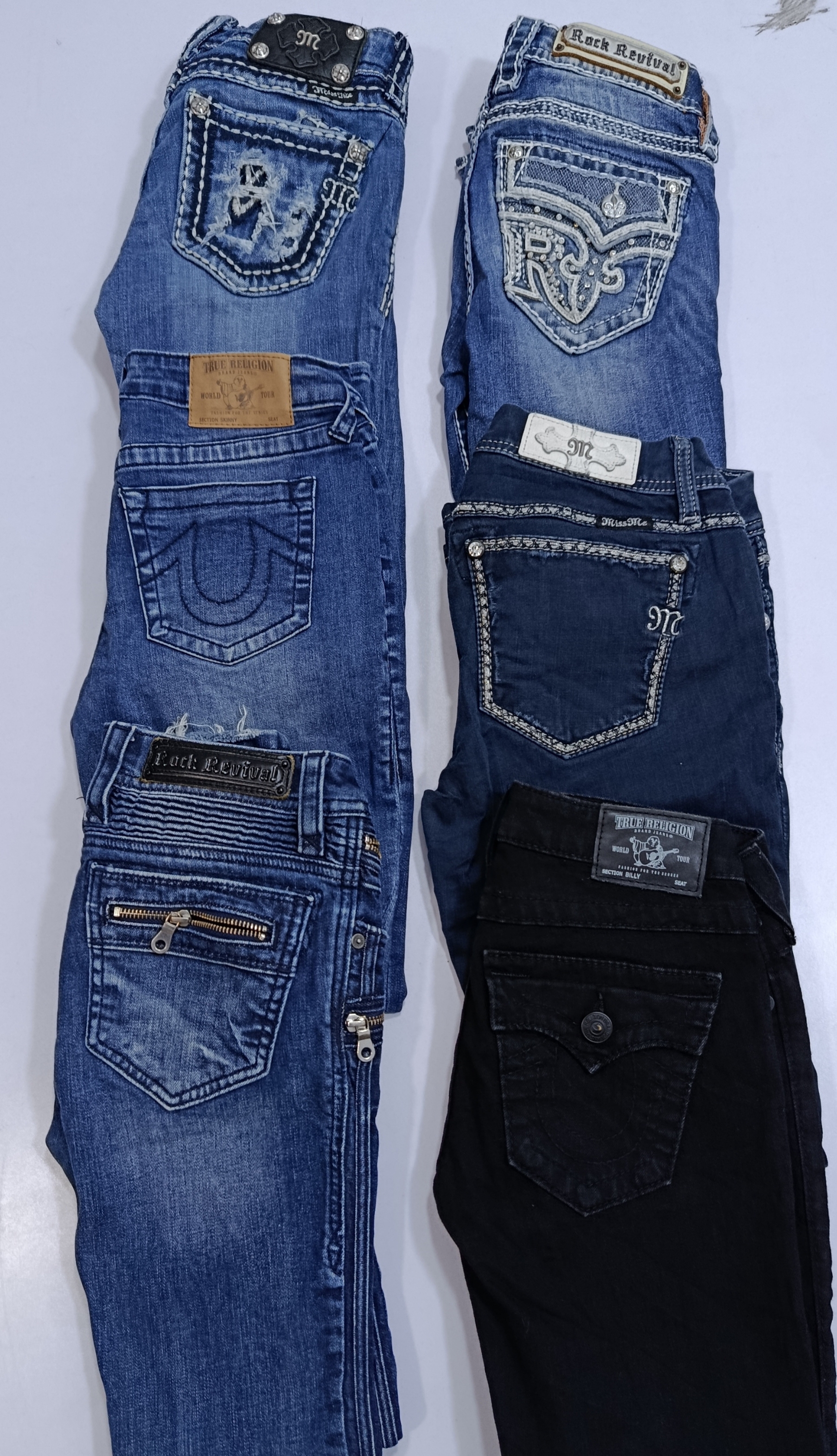 MM/RR/TR Skinny jeans 10Pcs (RV # 292)