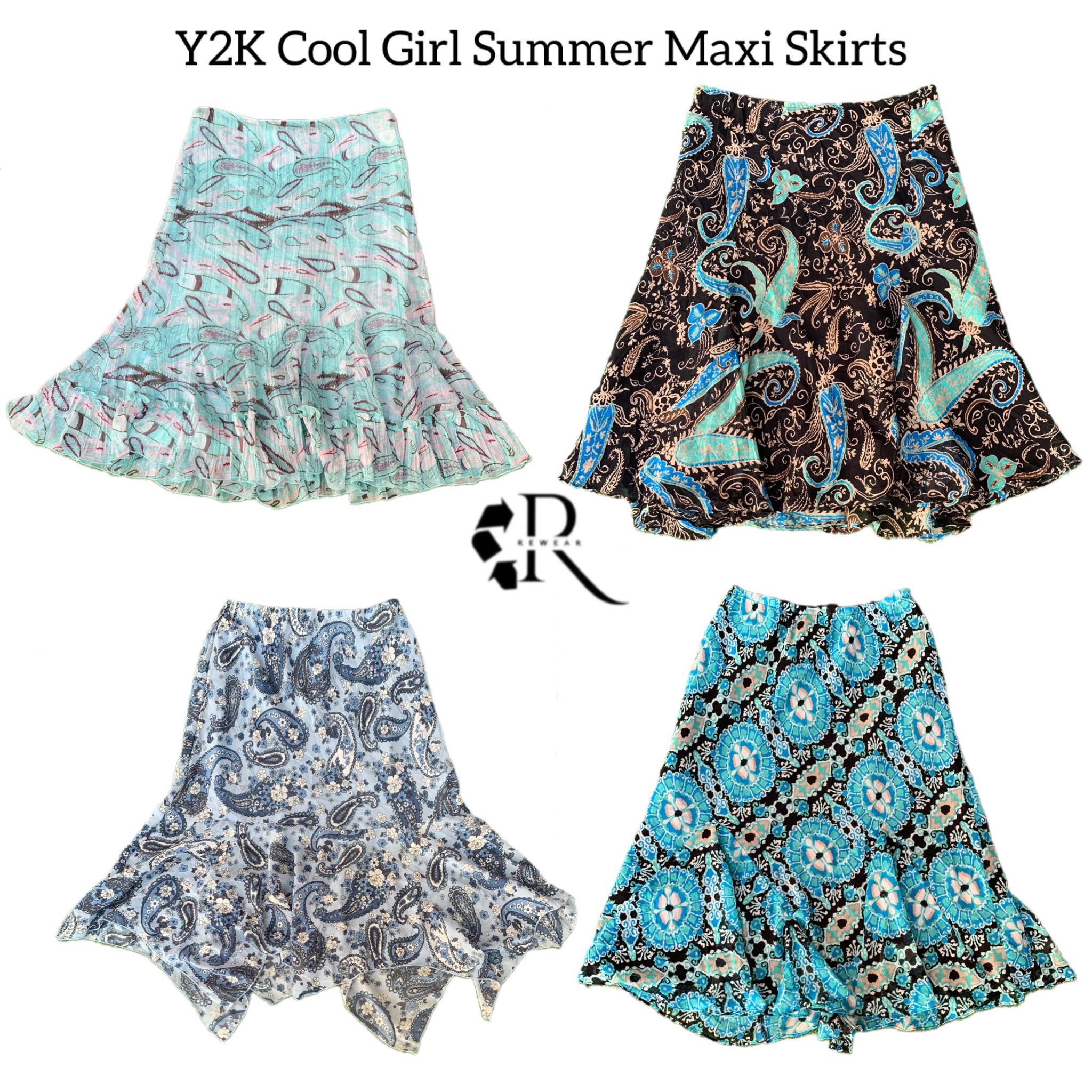 Jupes Maxi Y2K Cool Girl Summer RW-1560