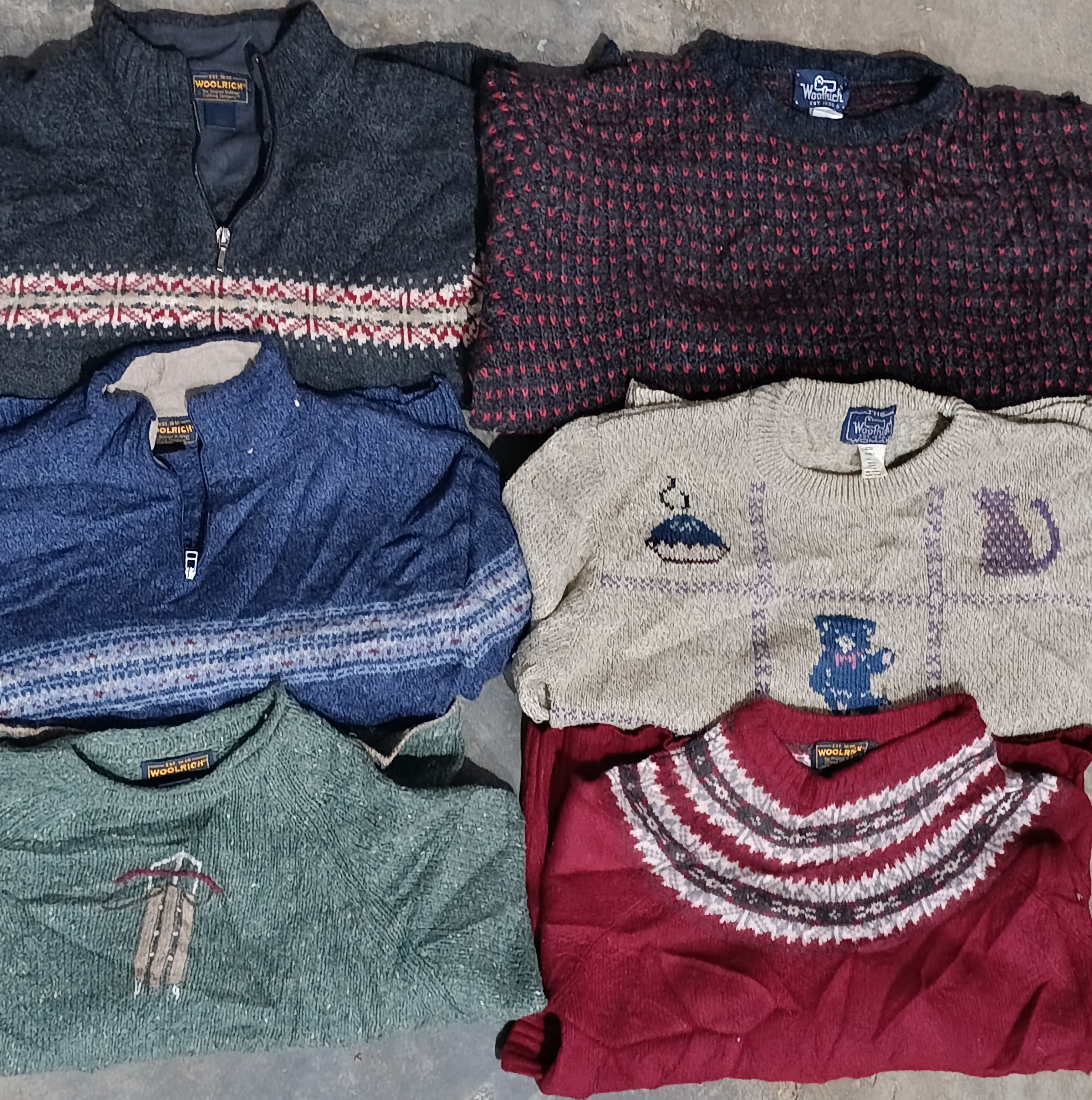Woolrich sweaters