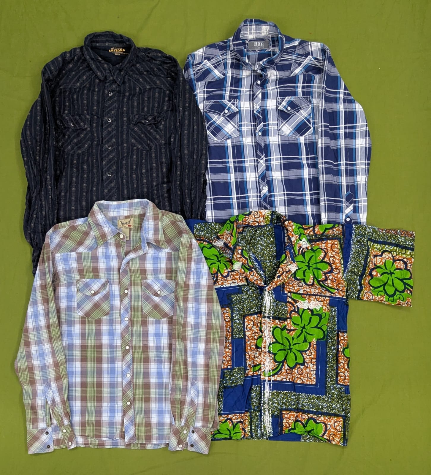 💥 RV2135 Vintage Western Shirts