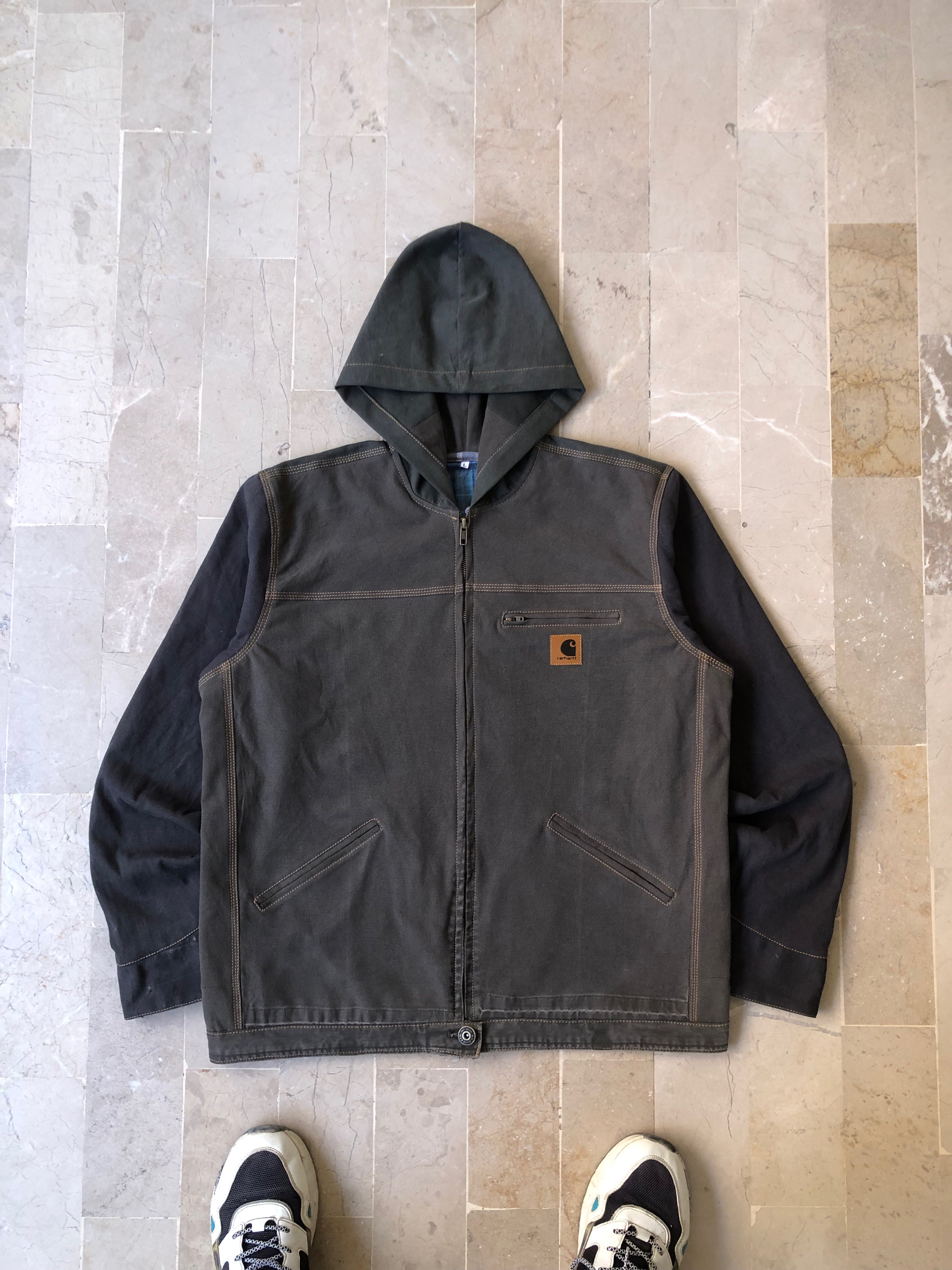 Upcycled Carhartt Hooded WorkWear Jacket - Moq 15p..
