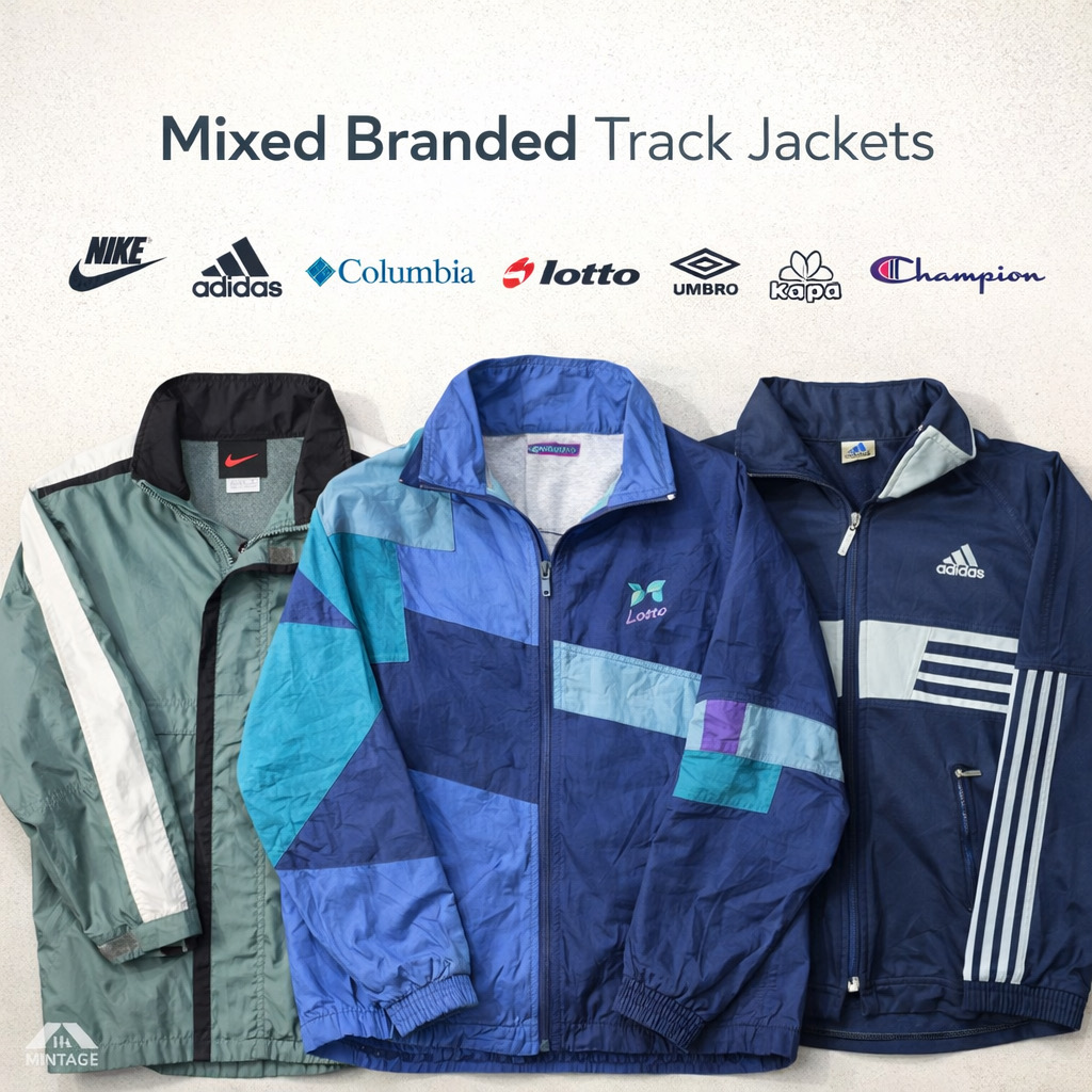 Mixed Branded Jackets Inc Nike Adidas Columbia
