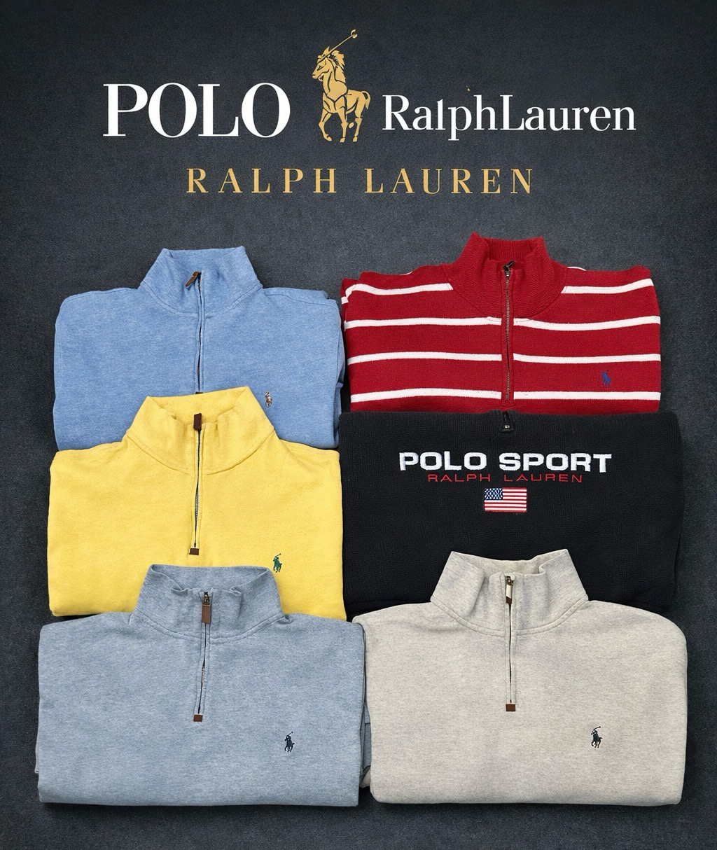 Ralph Lauren Halbzipp-Pullover