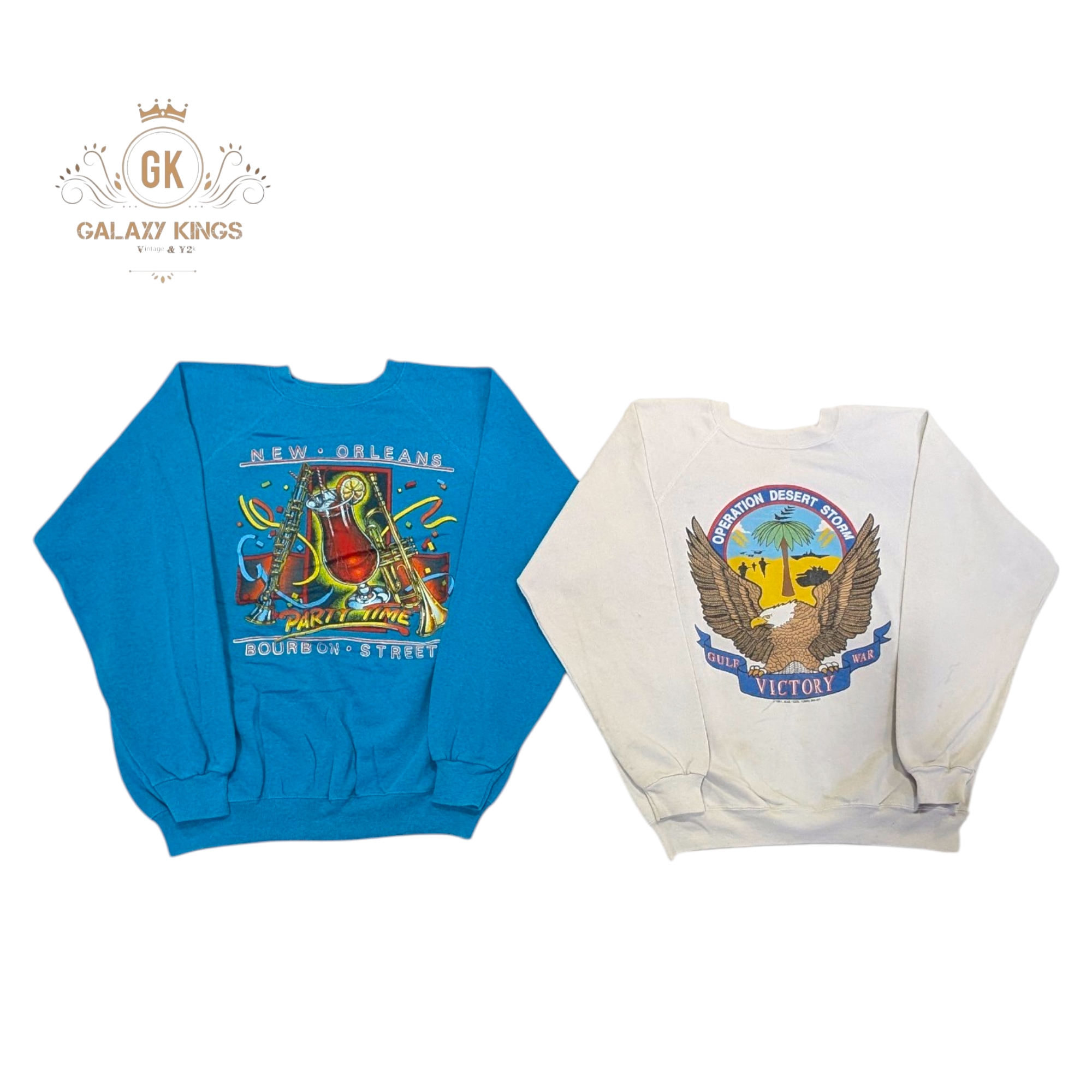 Vintage Printed Sweatshirts