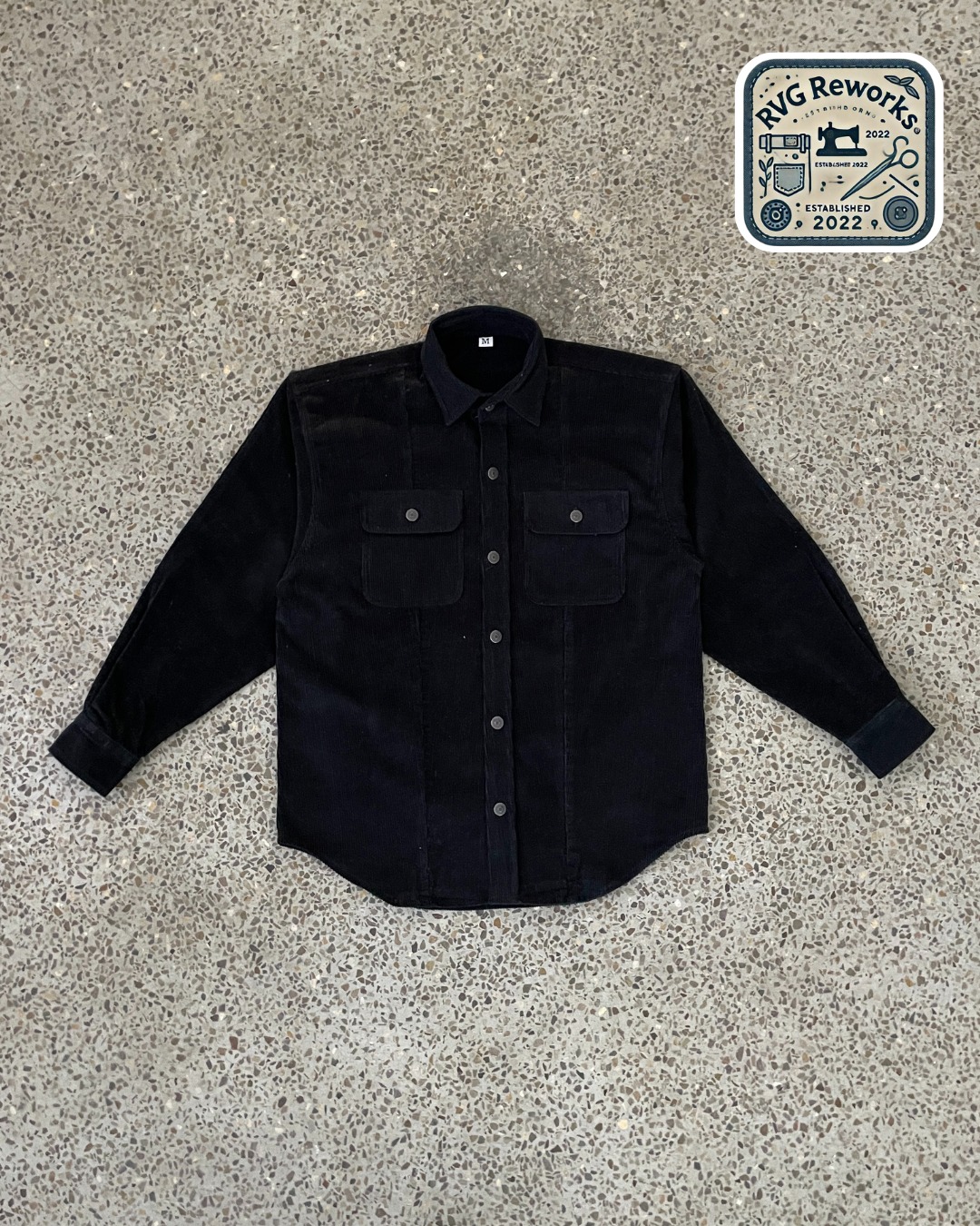 Camisa Oversized de Pana Reciclada