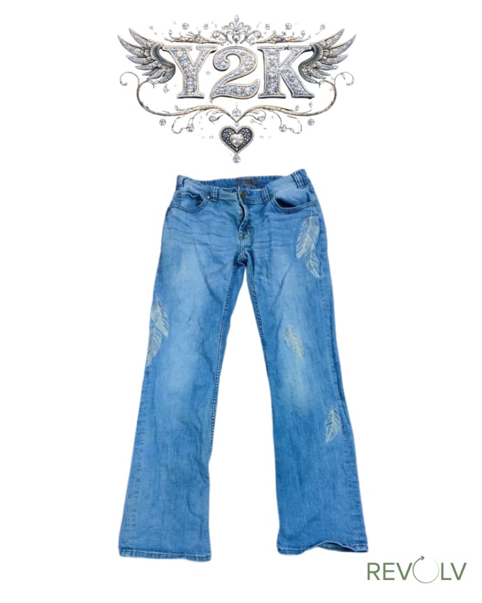 Y2K Embroided Jeans Mix Bundle | Embellished | Fla..