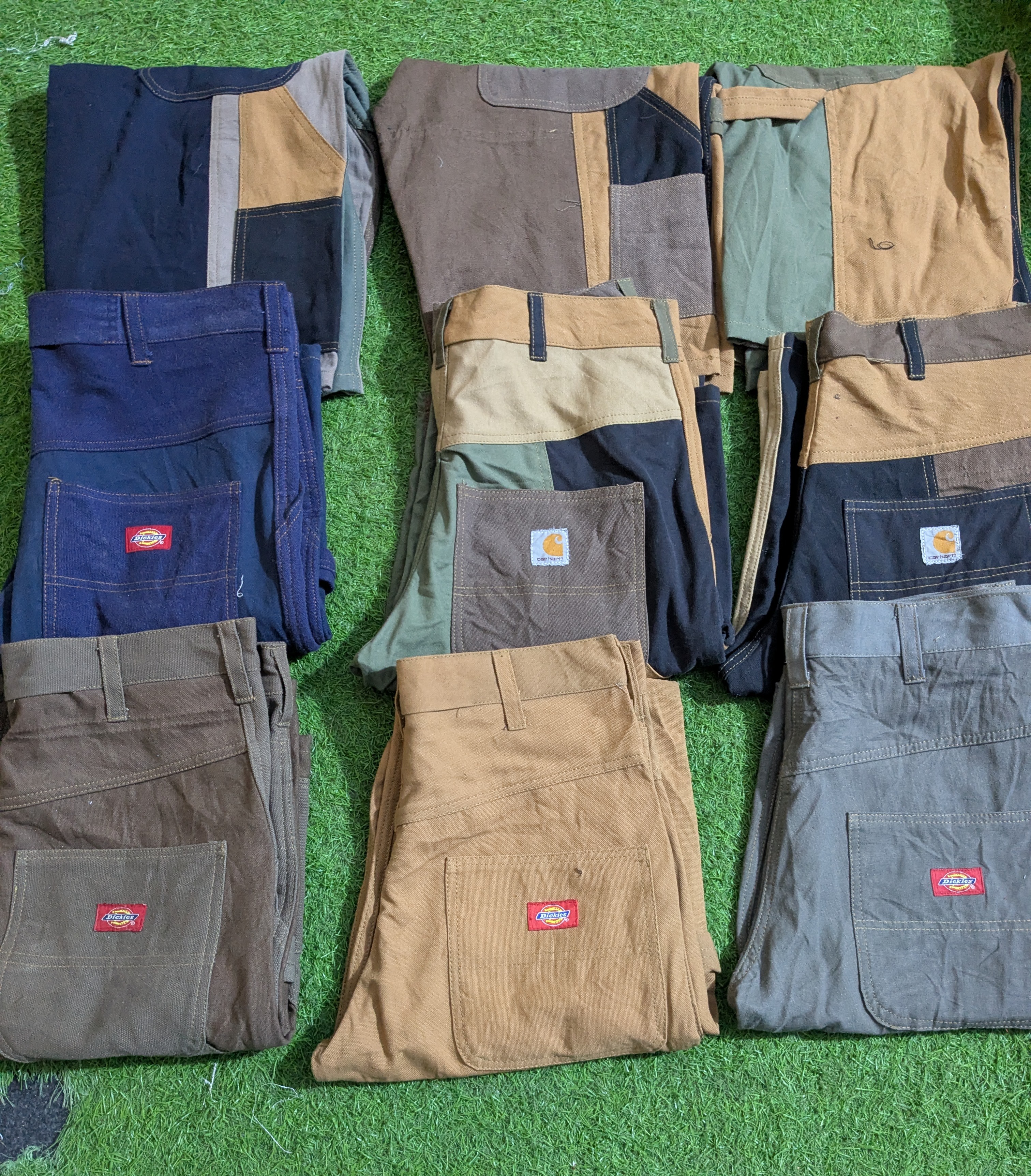 Reciclar los pantalones cortos Carhartt y Dickies