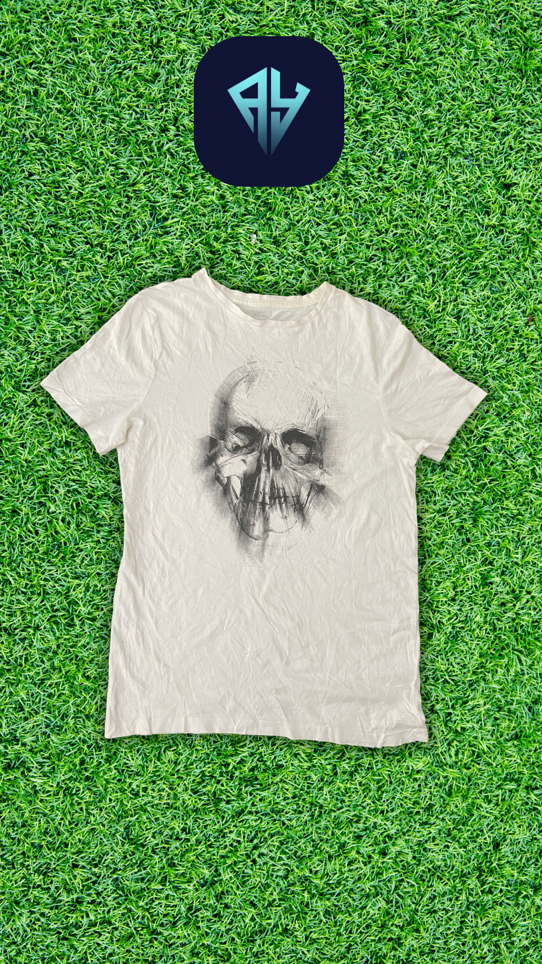 A.Y134 T-shirts pour femmes crâne Y2K