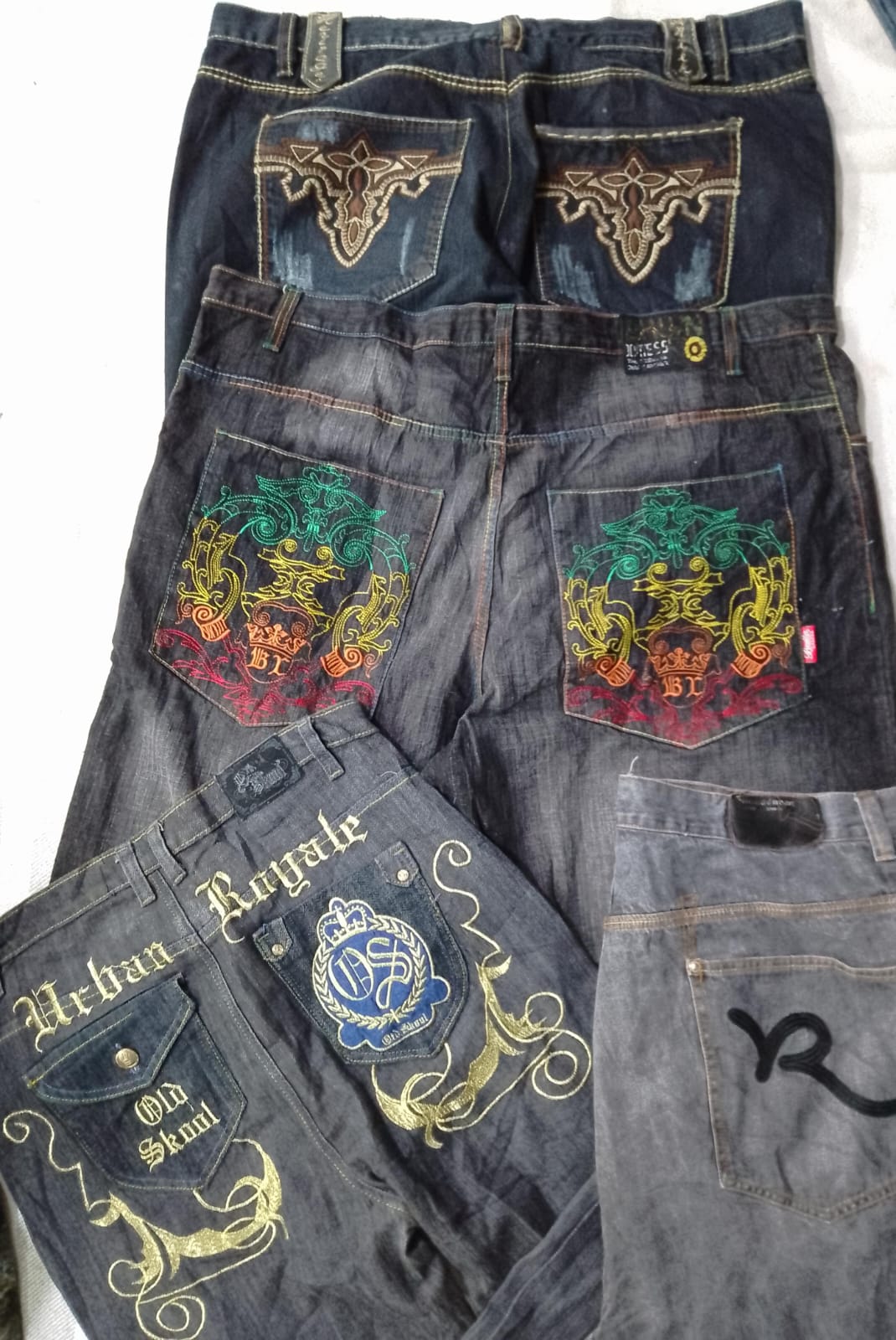 CR6543 Vintage Designer Jeans & Shorts