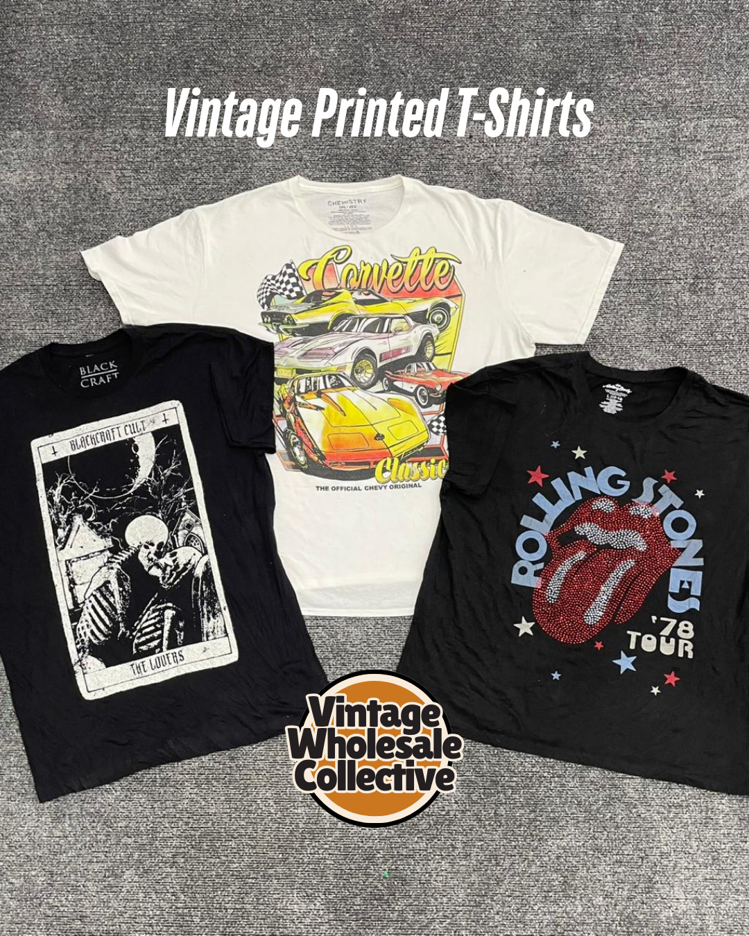 Vintage Bedruckte T-Shirts - (13/02)
