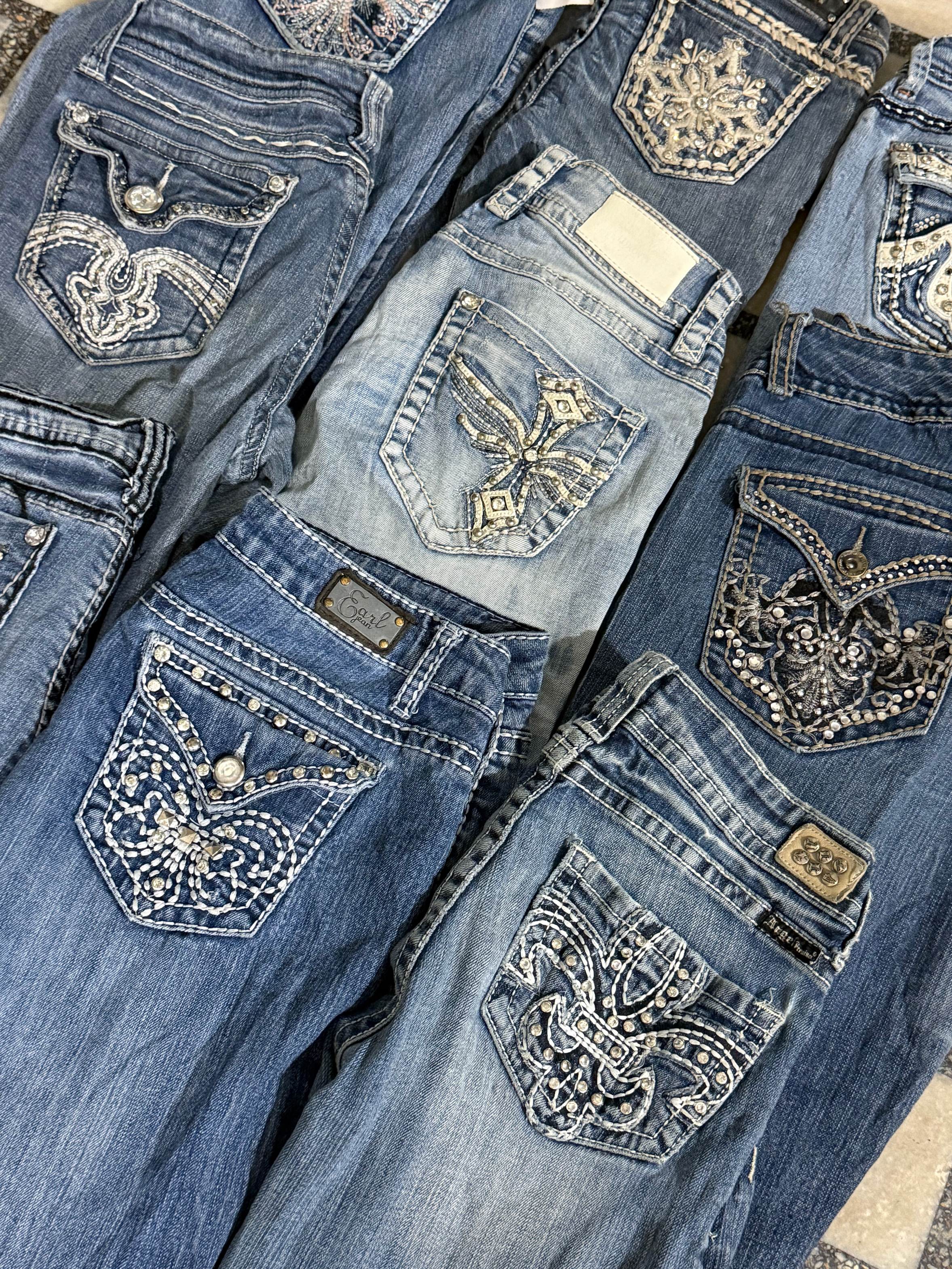 Y2K JEANS BOOTCUT BUNDLE