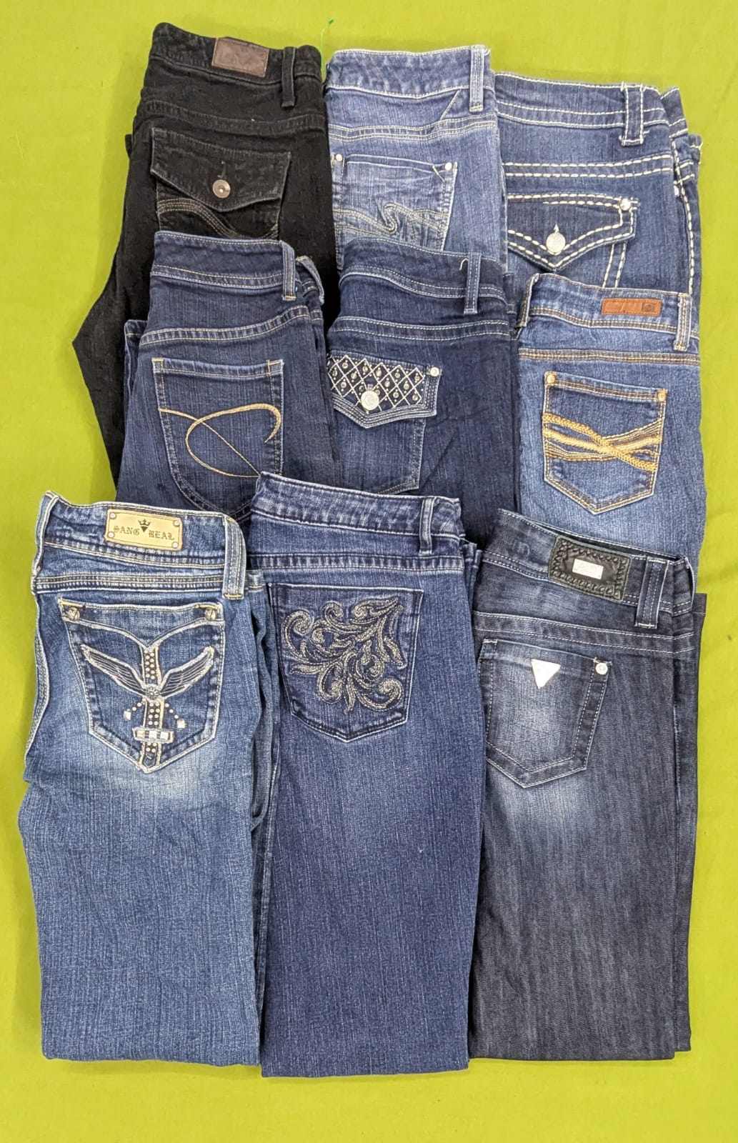 💥 RV2148 Y2K Women Bootcut Jeans