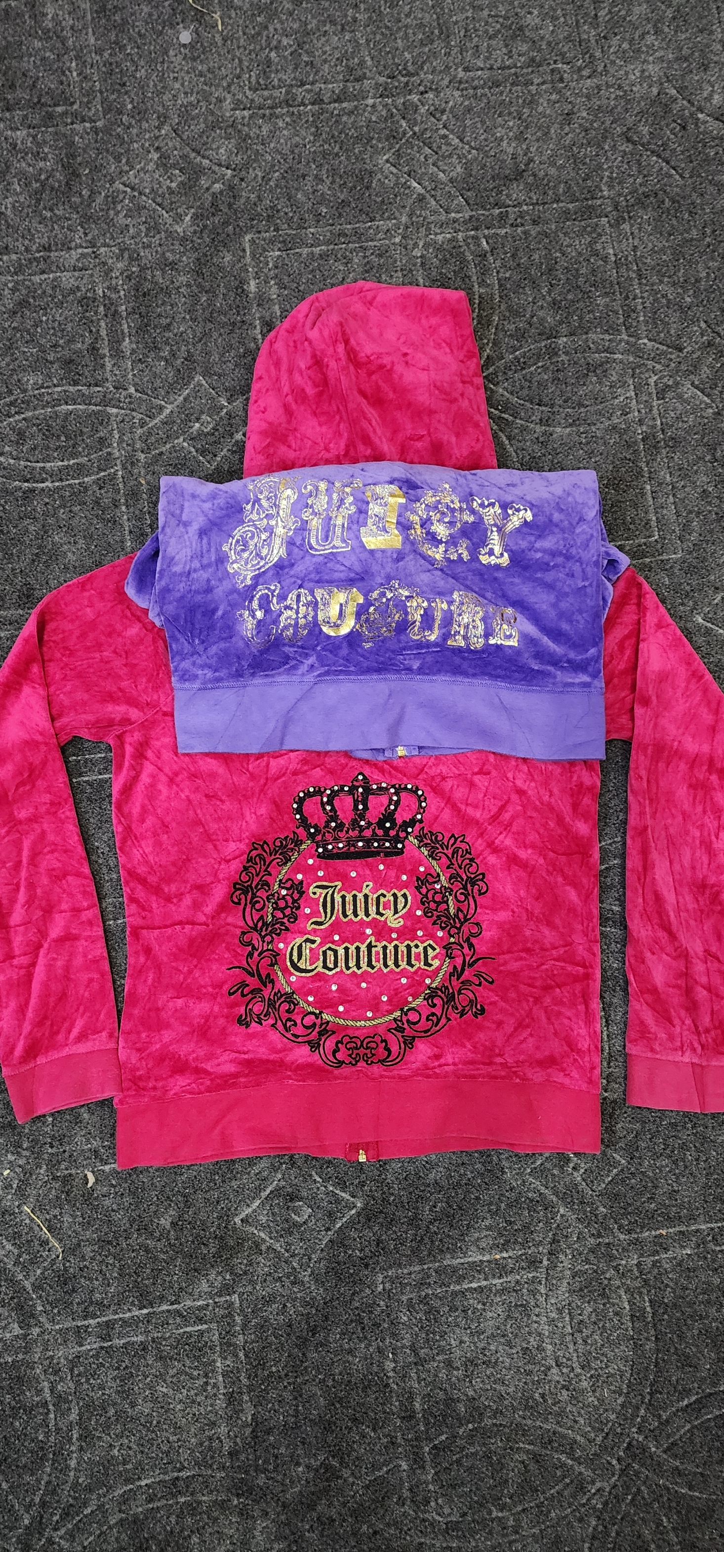 Premium juicy couture hooded jackets