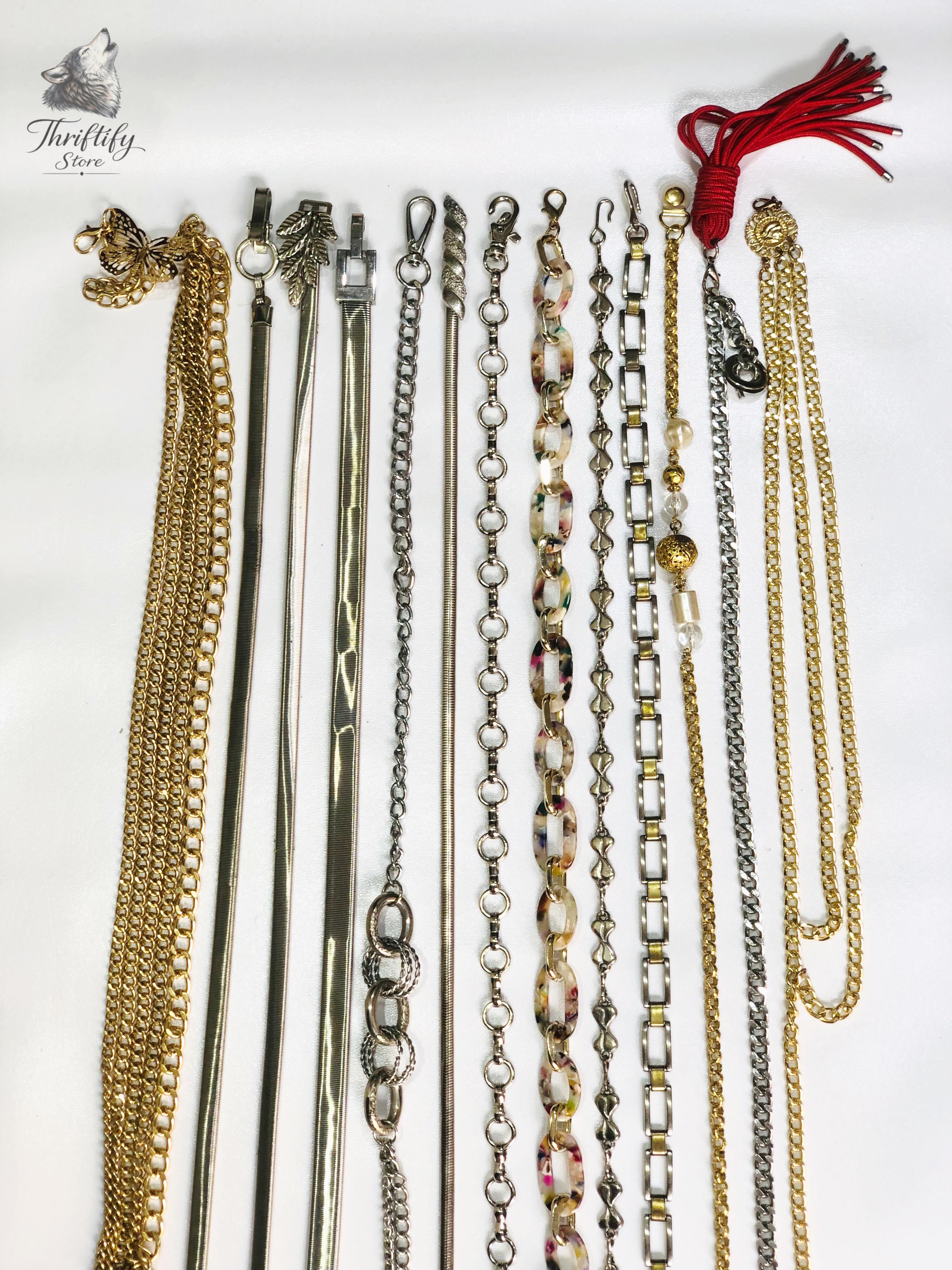 Mixed Charm Chain Belts
