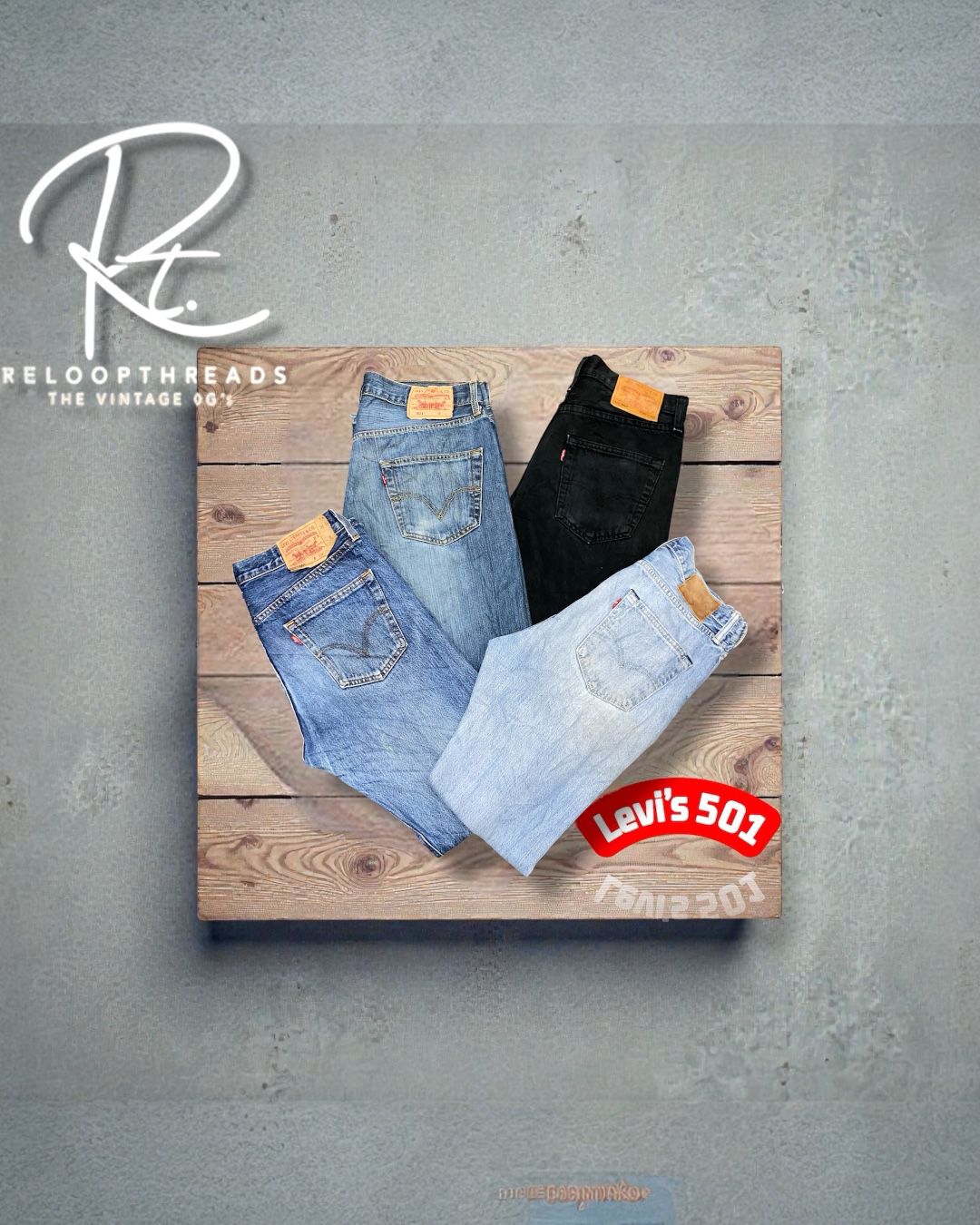 RT 1382  
Levi’s 501® Jeans