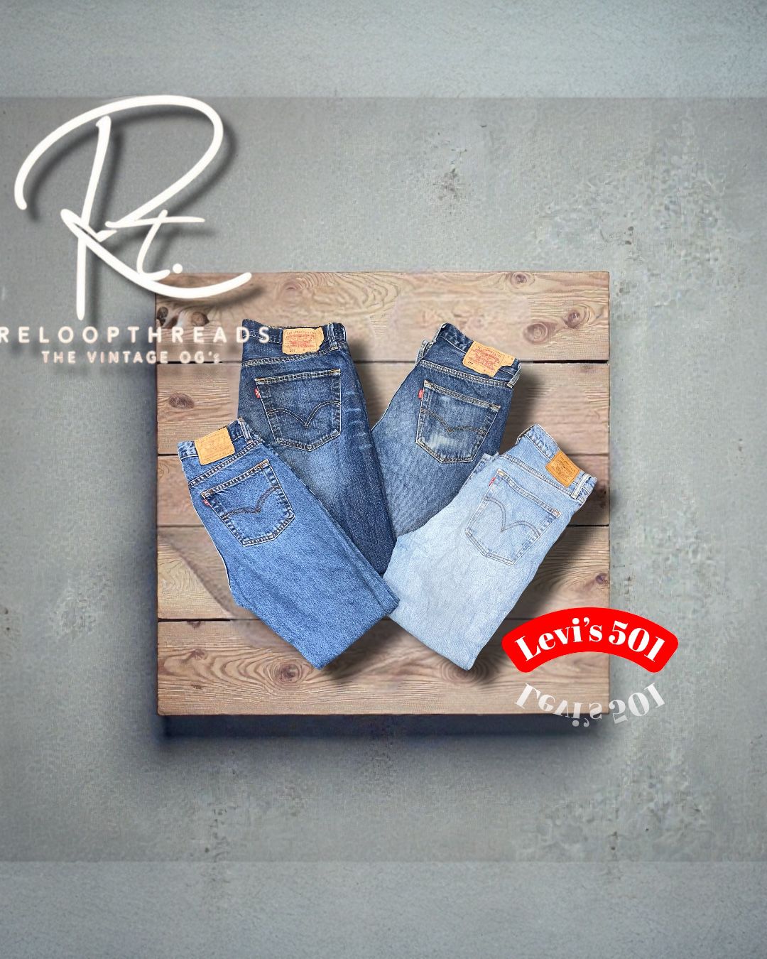 RT 1383  
Levi’s 501® Jeans