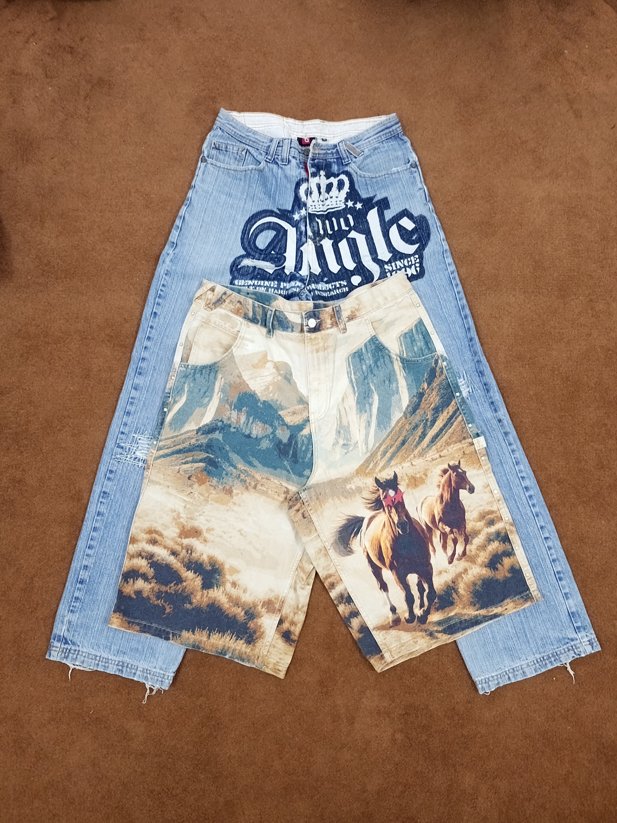 Baggy Hip Hop Denim & Shorts