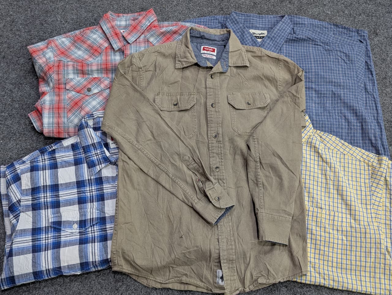 ZV1862 Wrangler Men’s Shirts