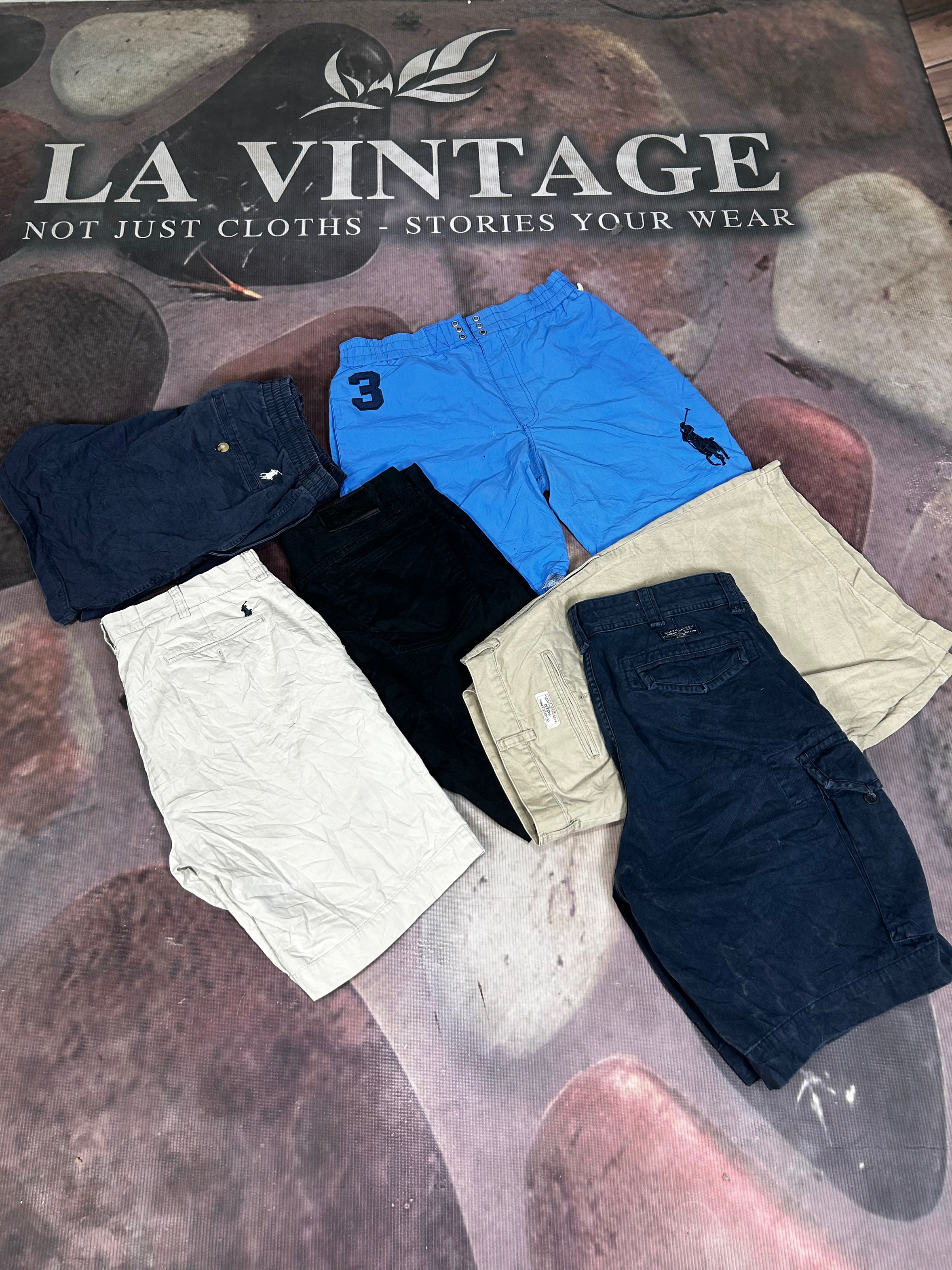 Polo Ralph Lauren cotton shorts -premium summer es..