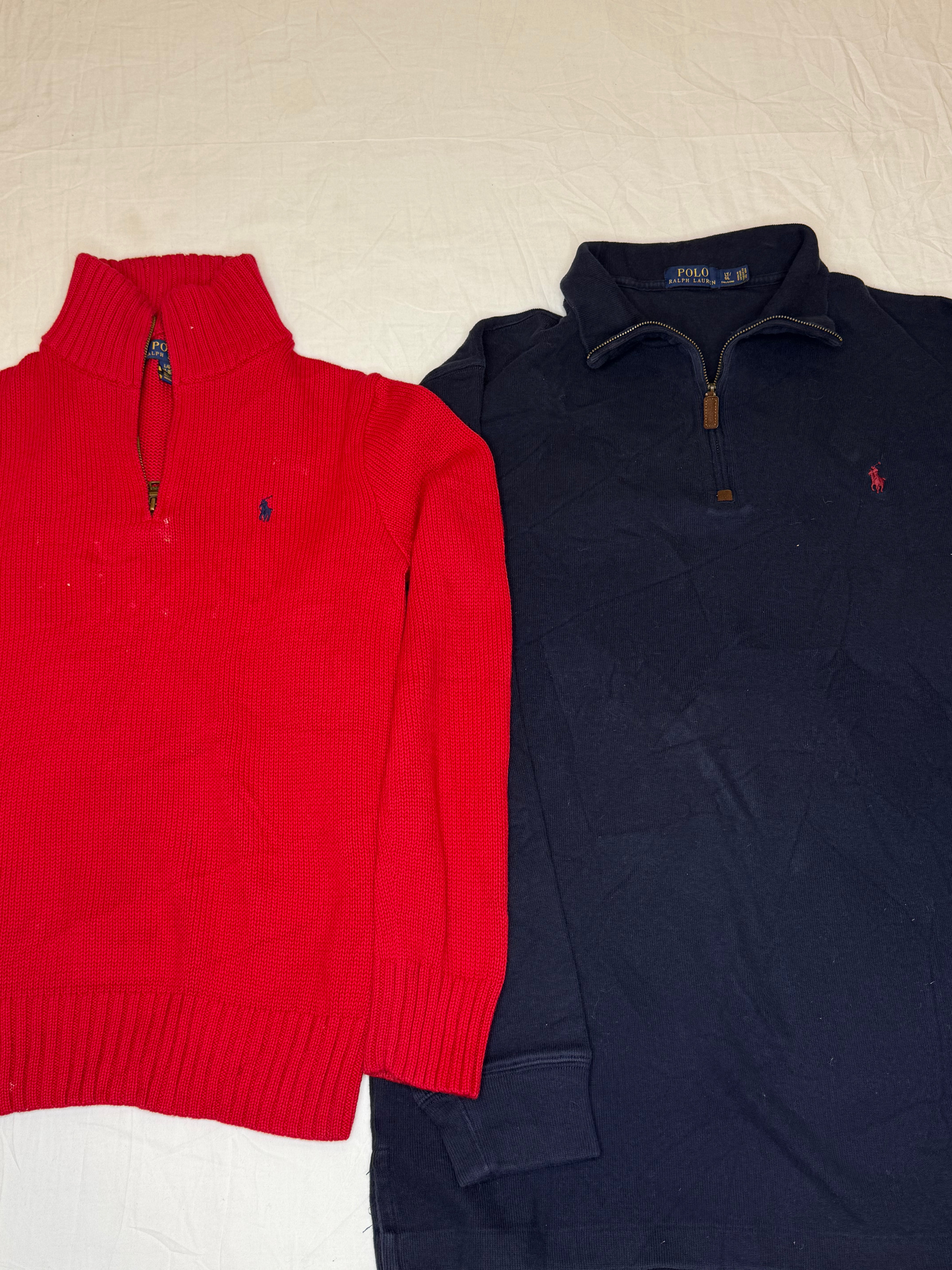 Ralph Lauren 1/4 Zip Sweaters | V-T352