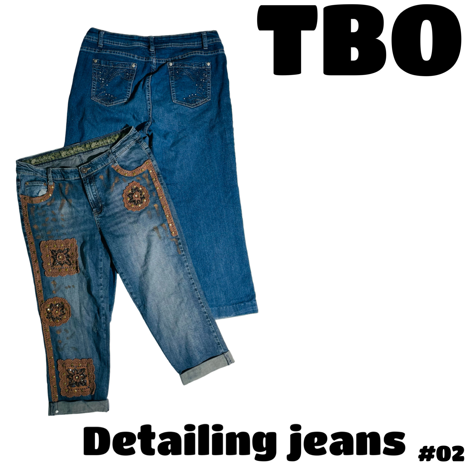 Detailing jeans (#02)