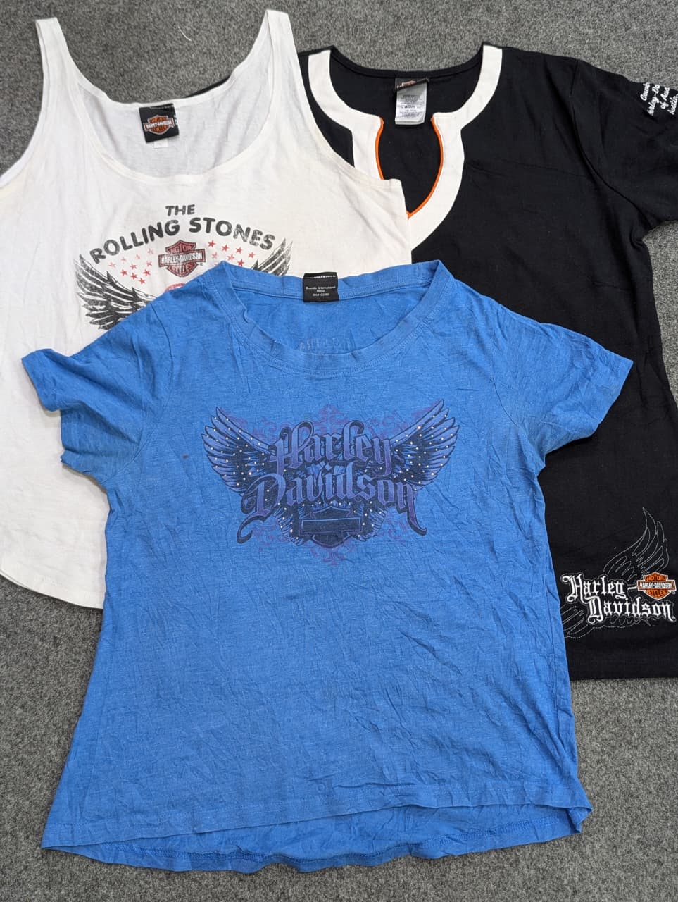 ZV1881 Harley-Davidson Tank Tops & Ladies T-Shirts Mix