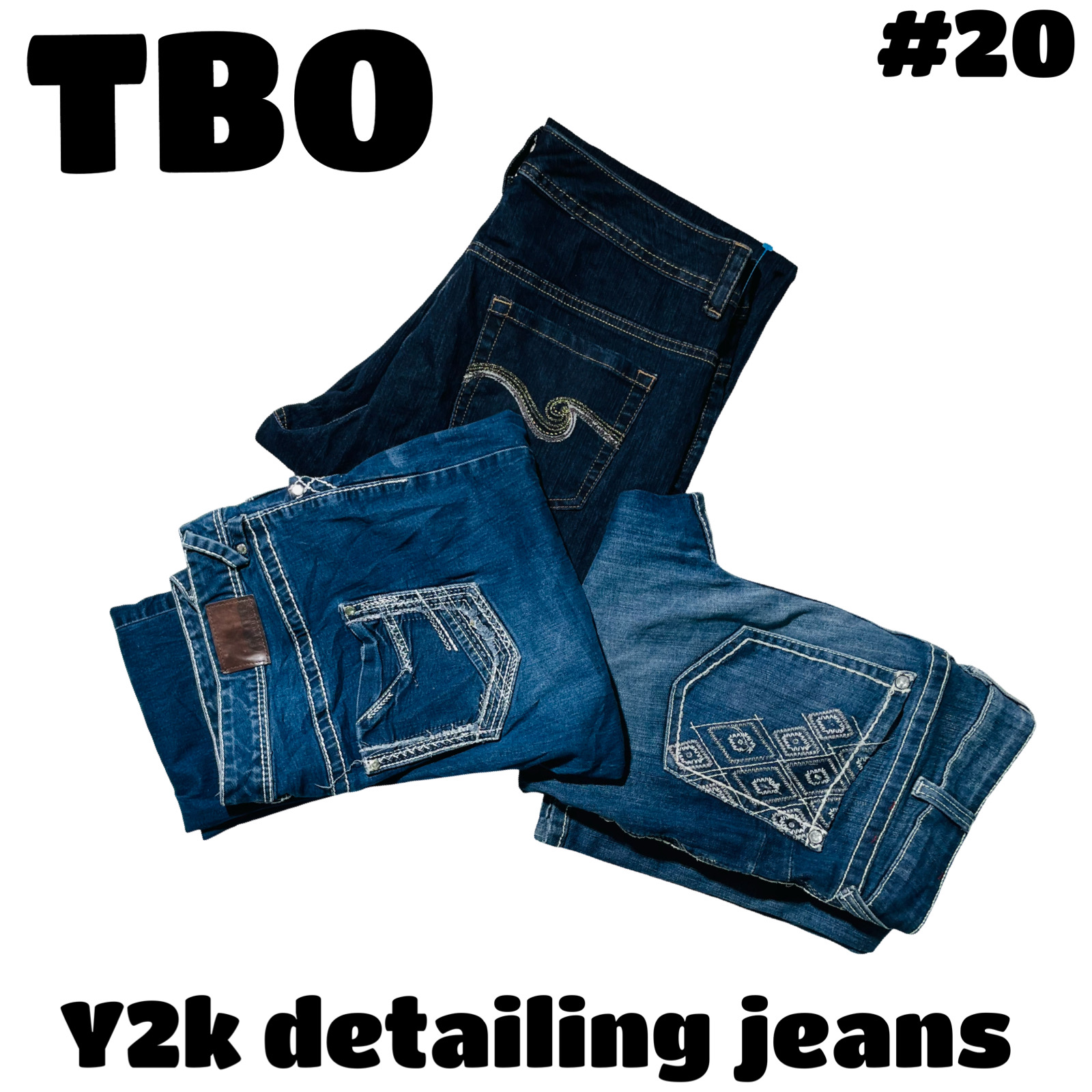 Y2k detailing jeans  (#20)
