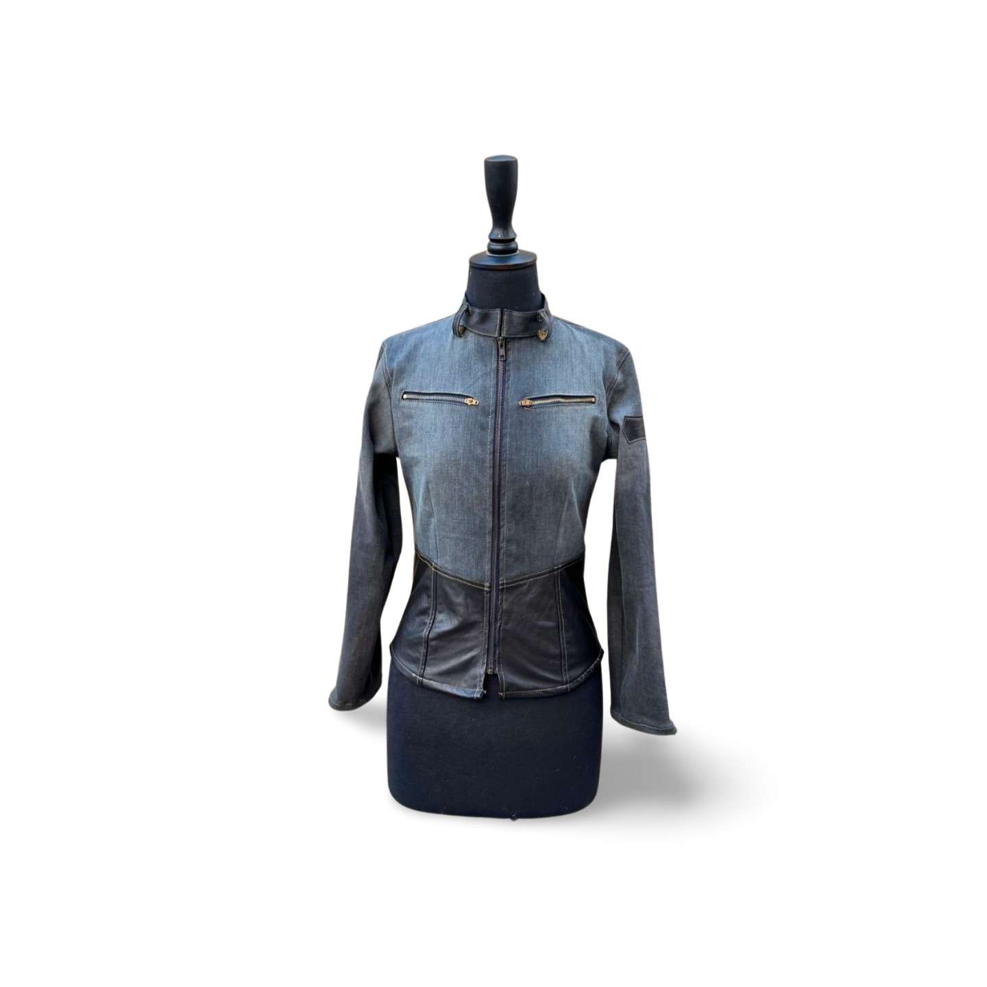 CHAQUETA DE CUERO RECICLADO DEINM