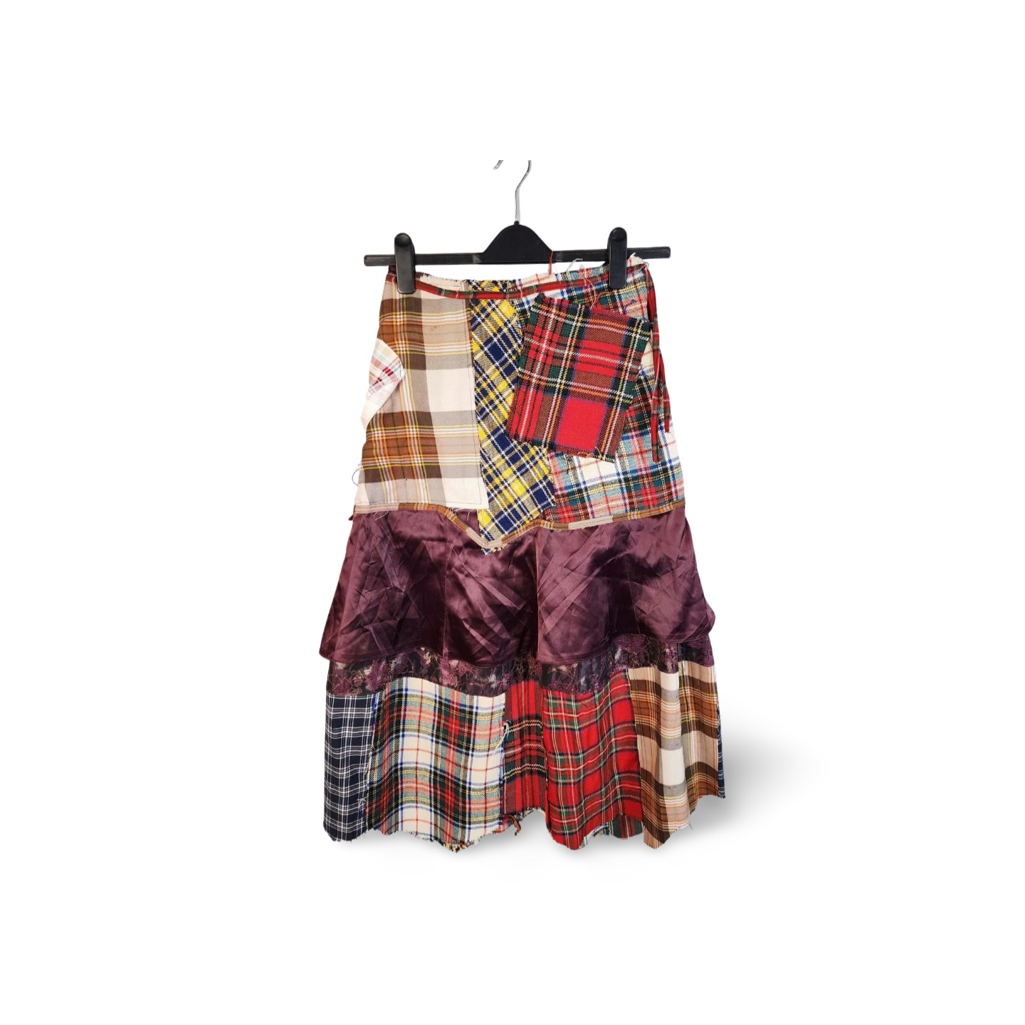 JUPE TARTAN RECYCLÉE