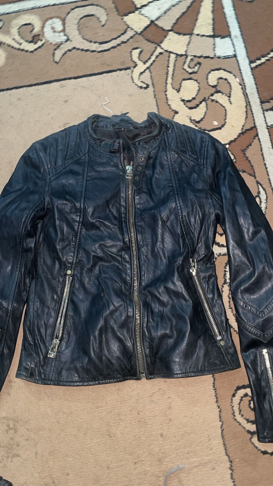Vintage 90er Lederjacke
