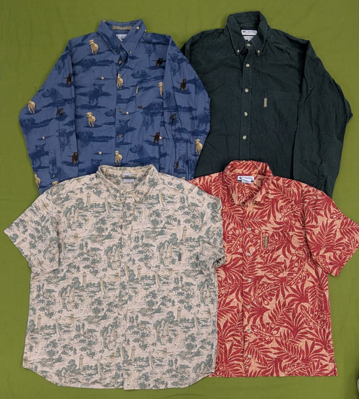 💥 RV2167 Columbia Shirts