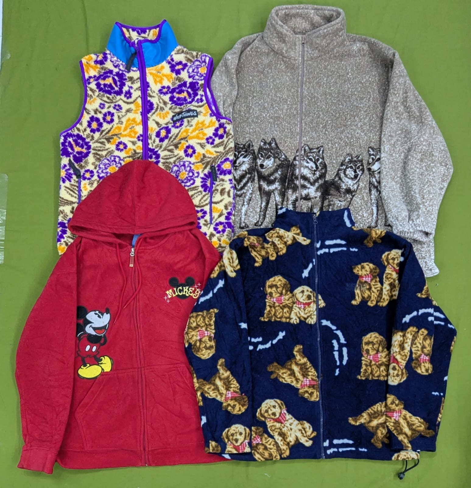 💥 RV2178 Crazy Fleece Jackets