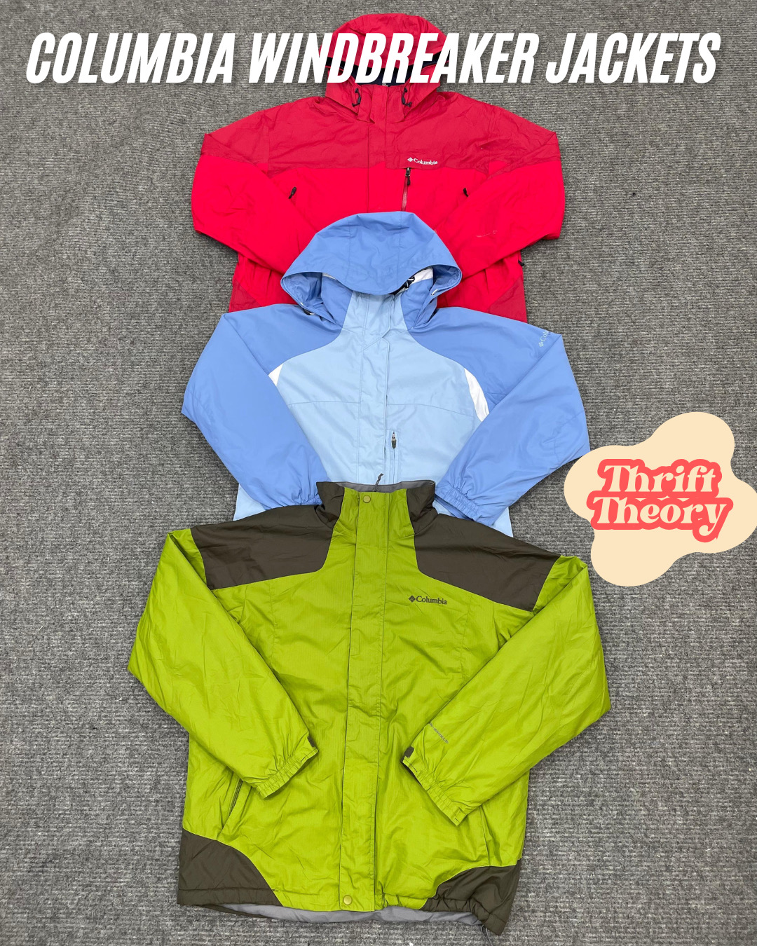 Vestes coupe-vent Columbia - (14/02)