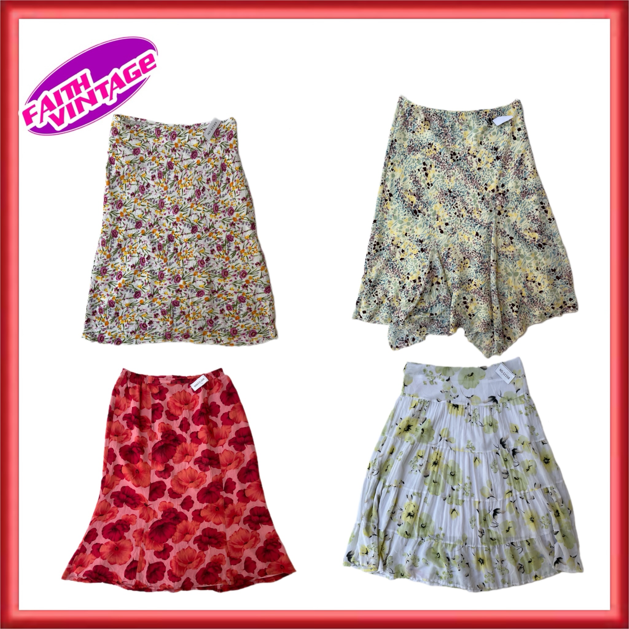 Alcoholic Floral Skirts Bundle (FV-573)